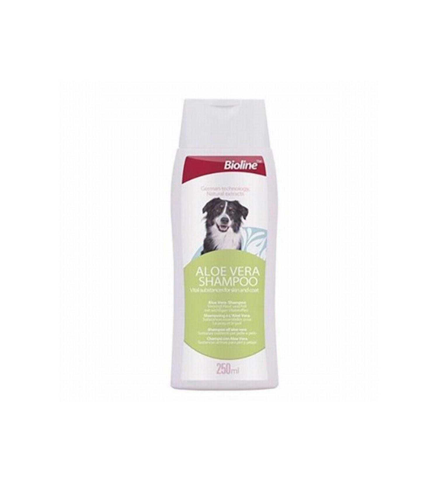Bioline Aloe Vera Essence Dog Shampoo 250 ml - Petshopundan