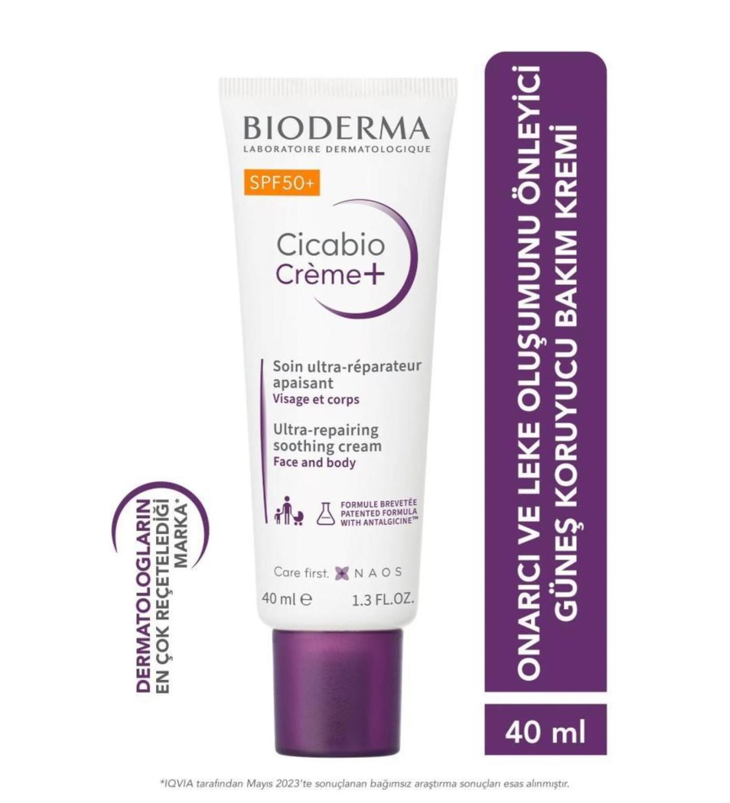Bioderma Cicabio Cream Spf50 40 ml