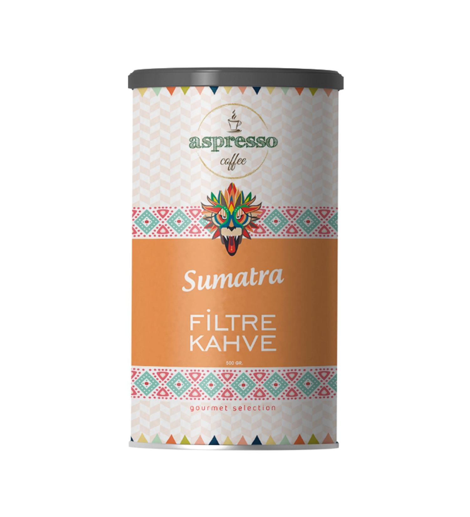 aspresso Sumatra Filter Coffee 500 Gr.