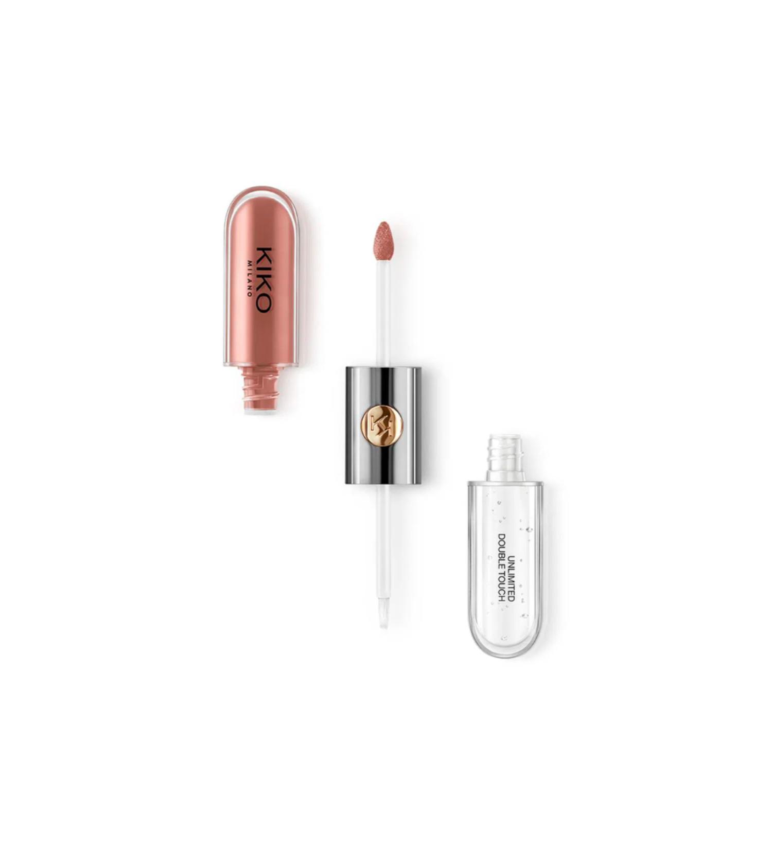 KIKO Liquid Lipstick - Unlimited Double Touch 103 Natural Rose 6 ml - Buy Online on GoSupps.com