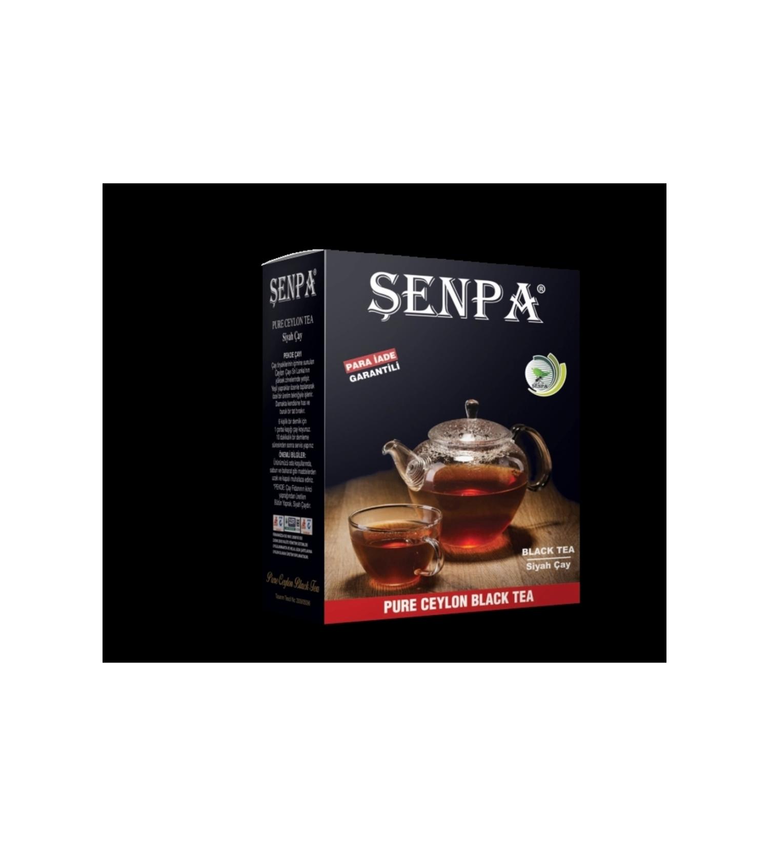 MBB ET CARET Black Tea Pure Ceylon Tea Pekoe 800 gr