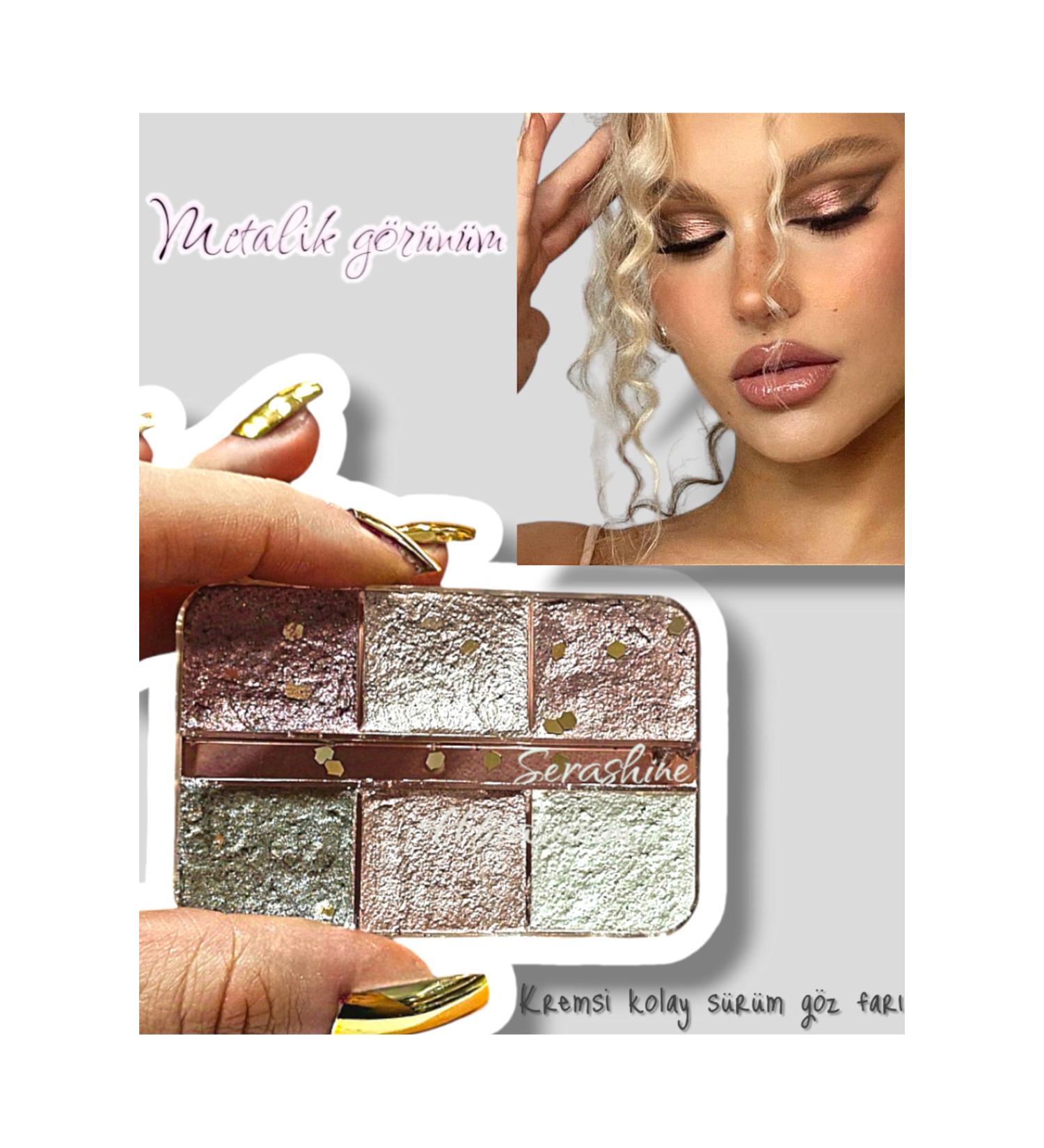Serashine Creamy Metallic Eyeshadow