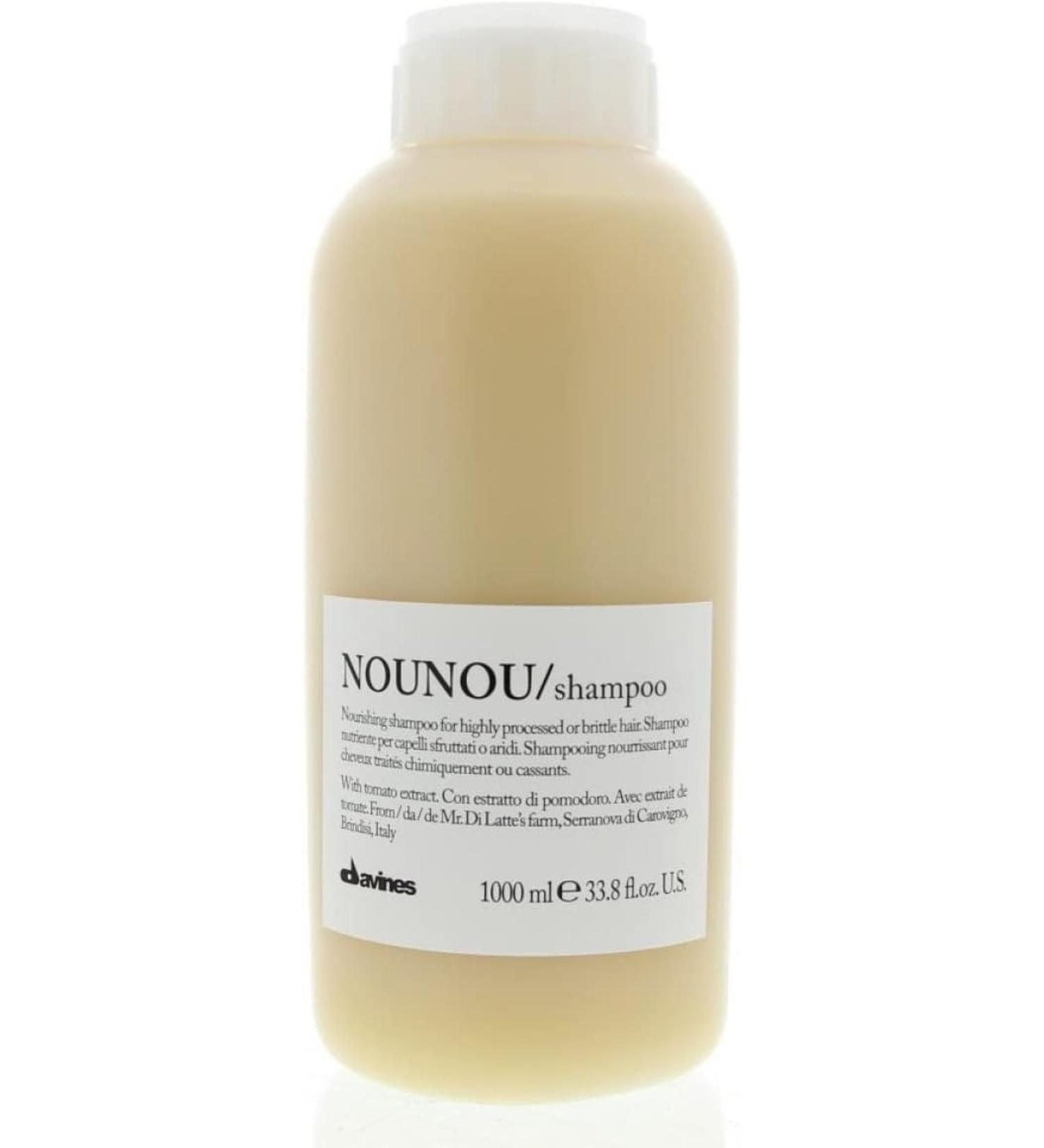 Davines PROVITAMIN B5 SHAMPOO FOR STRAIGHTENED HAIR: NOUNOU 1000 ML ECBEAUTYQ28