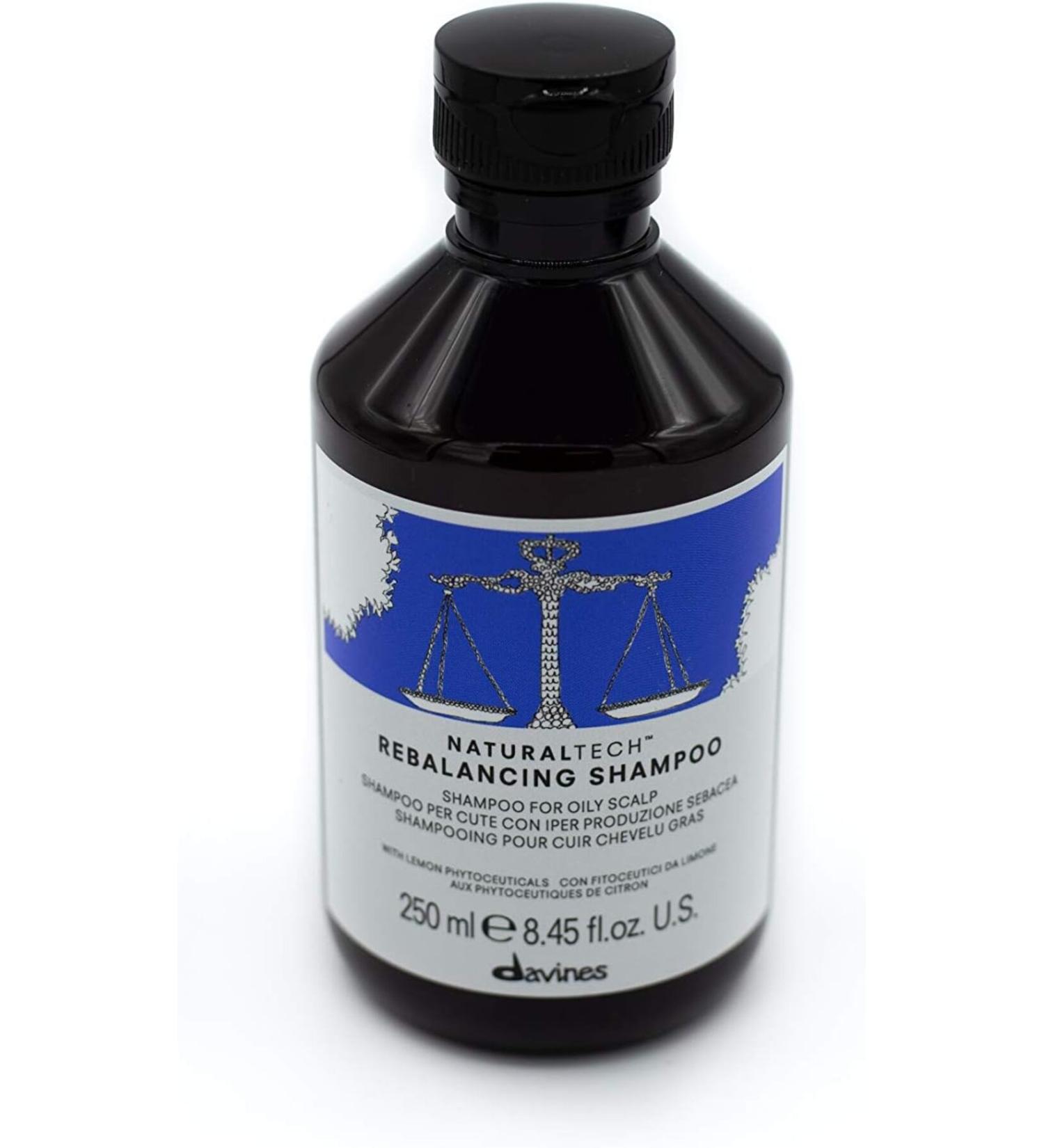 Davines Sebaceous Gland Shrinkage Shine Shampoo: REBALANCING 8.45 fl.oz. ECBEAUTYQ19