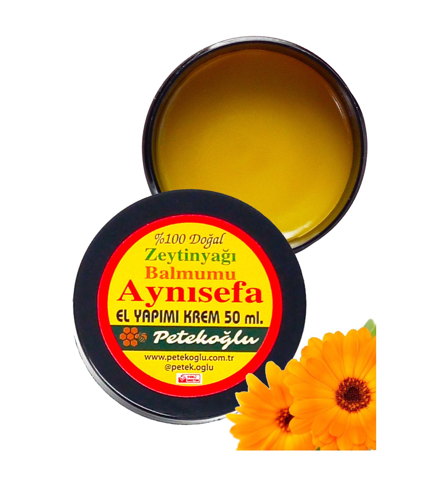 Peteko lu Handmade Calendula Beeswax Olive Oil Cream Moisturizing Cream (50ml) - Buy Online on GoSupps.com