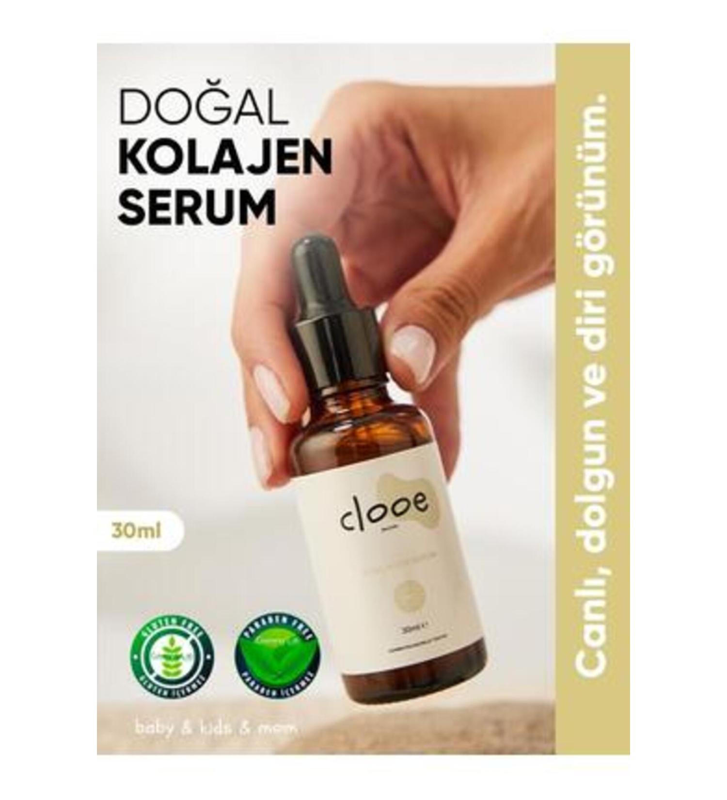 NOVAFACE STD Natural Collagen Serum - Glycerin Hyaluronic Acid + Camellia Sinensis + Collagen 30ml Classic