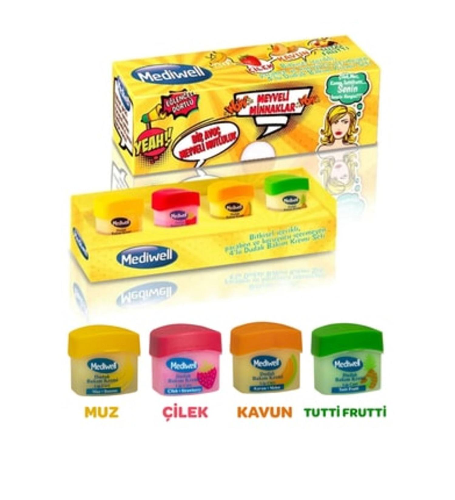 NOVAFACE STD Lip Care Cream 4 Pieces X 5 ml Classic