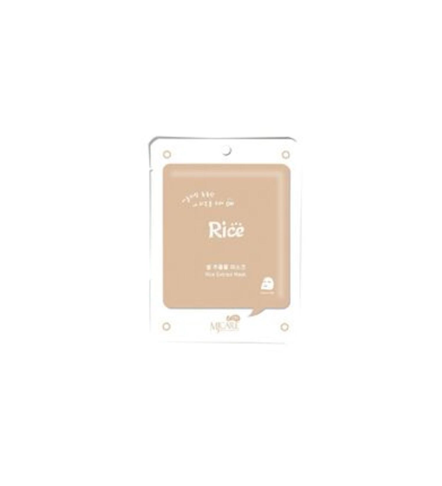 NOVAFACE STD On Rice Extract Mask - Classic Rice Extract Face Mask