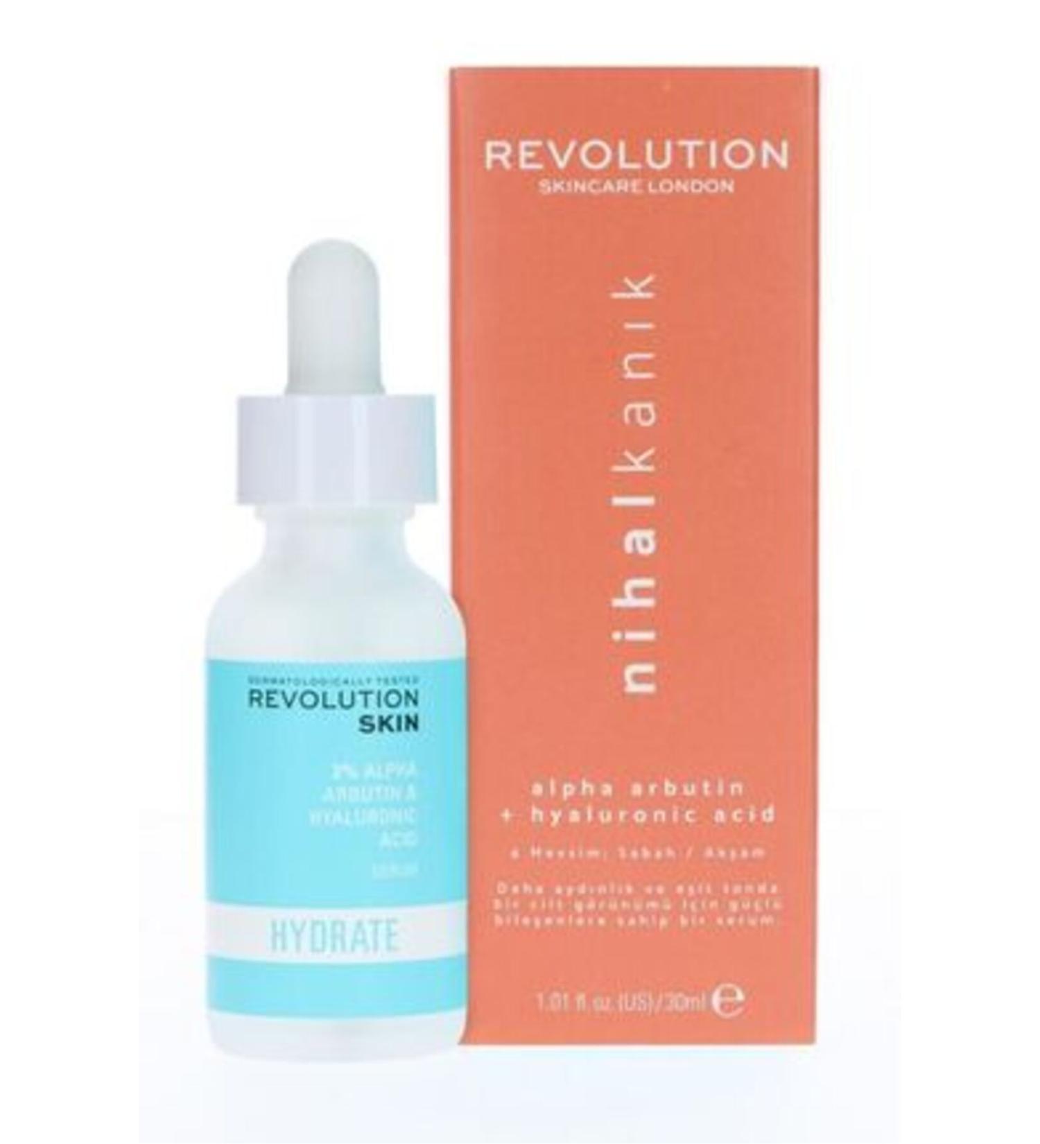 NOVAFACE STD Revolution X Nihal 2% Alpha Arbutin&ha Serum 30ml Classic