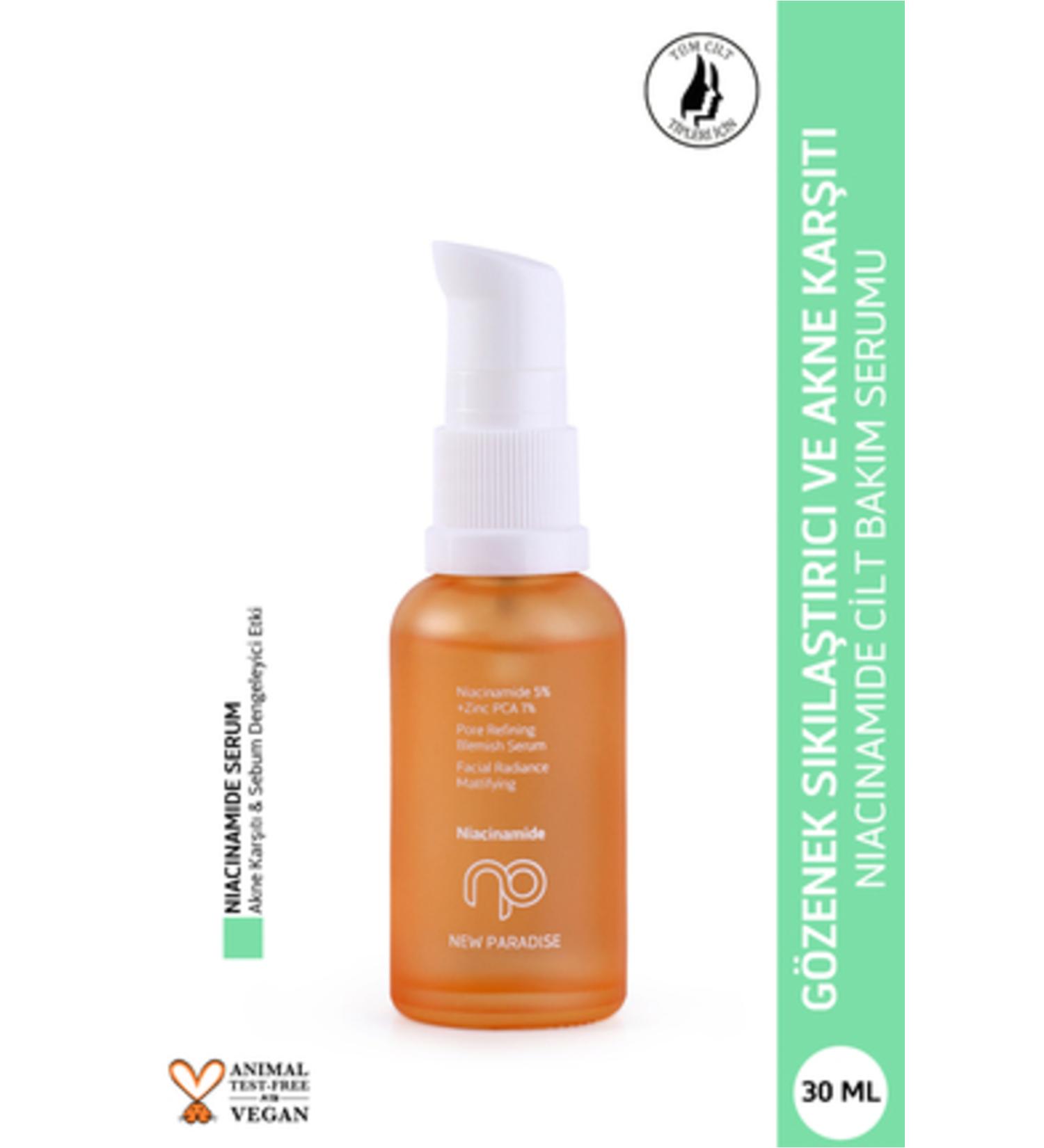 NOVAFACE STD Anti-Acne and Anti-Pimple Blackhead Niacinamide Skin Care Serum 30 ml Classic