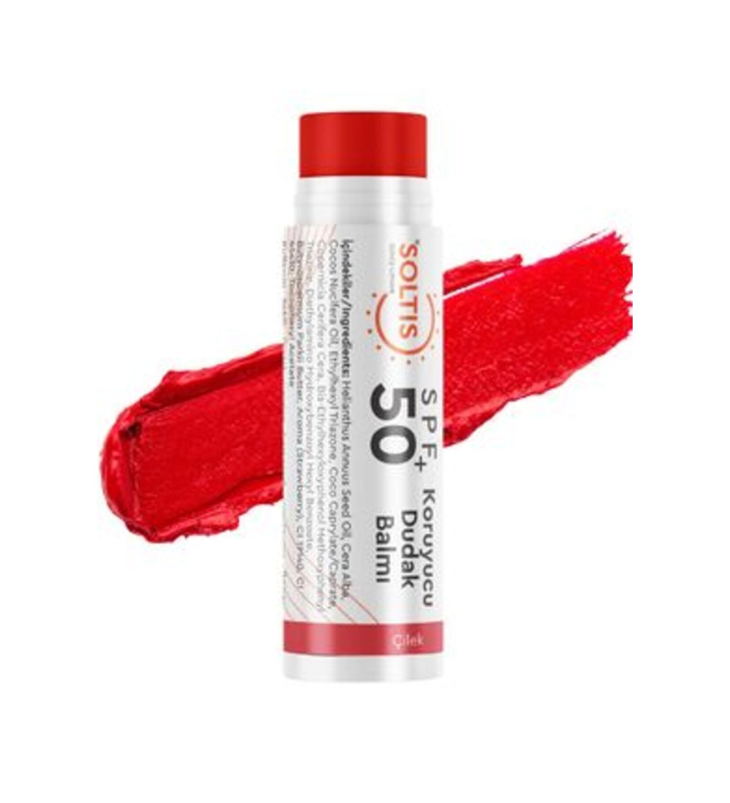 NOVAFACE STD Tinted Lip Moisturizer SPF50+ Strawberry 5 gr Classic