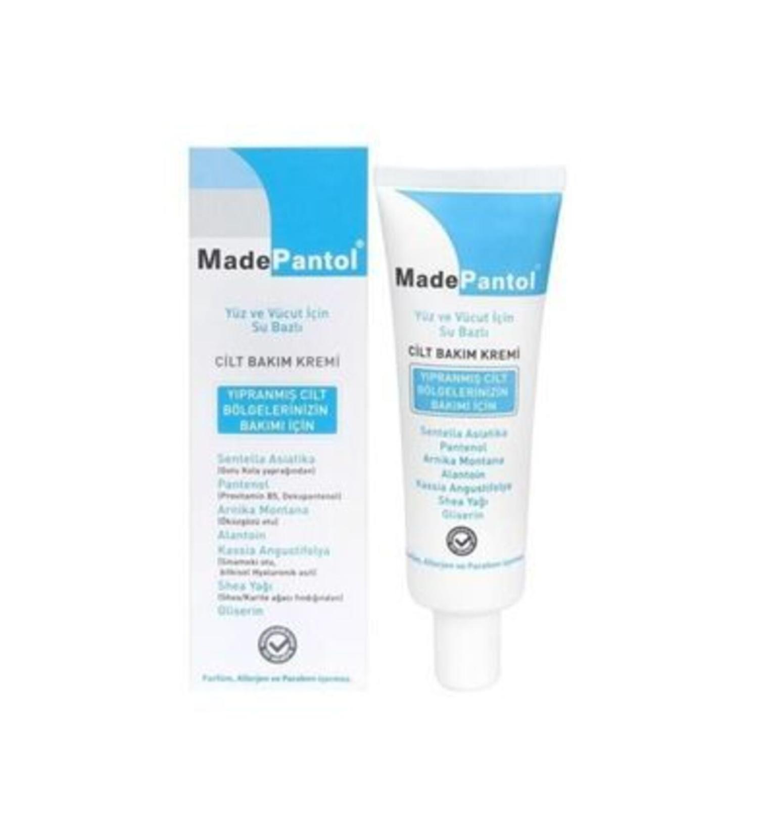 NOVAFACE STD Madepantol Water Based Skin Care Cream 50 ml Classic