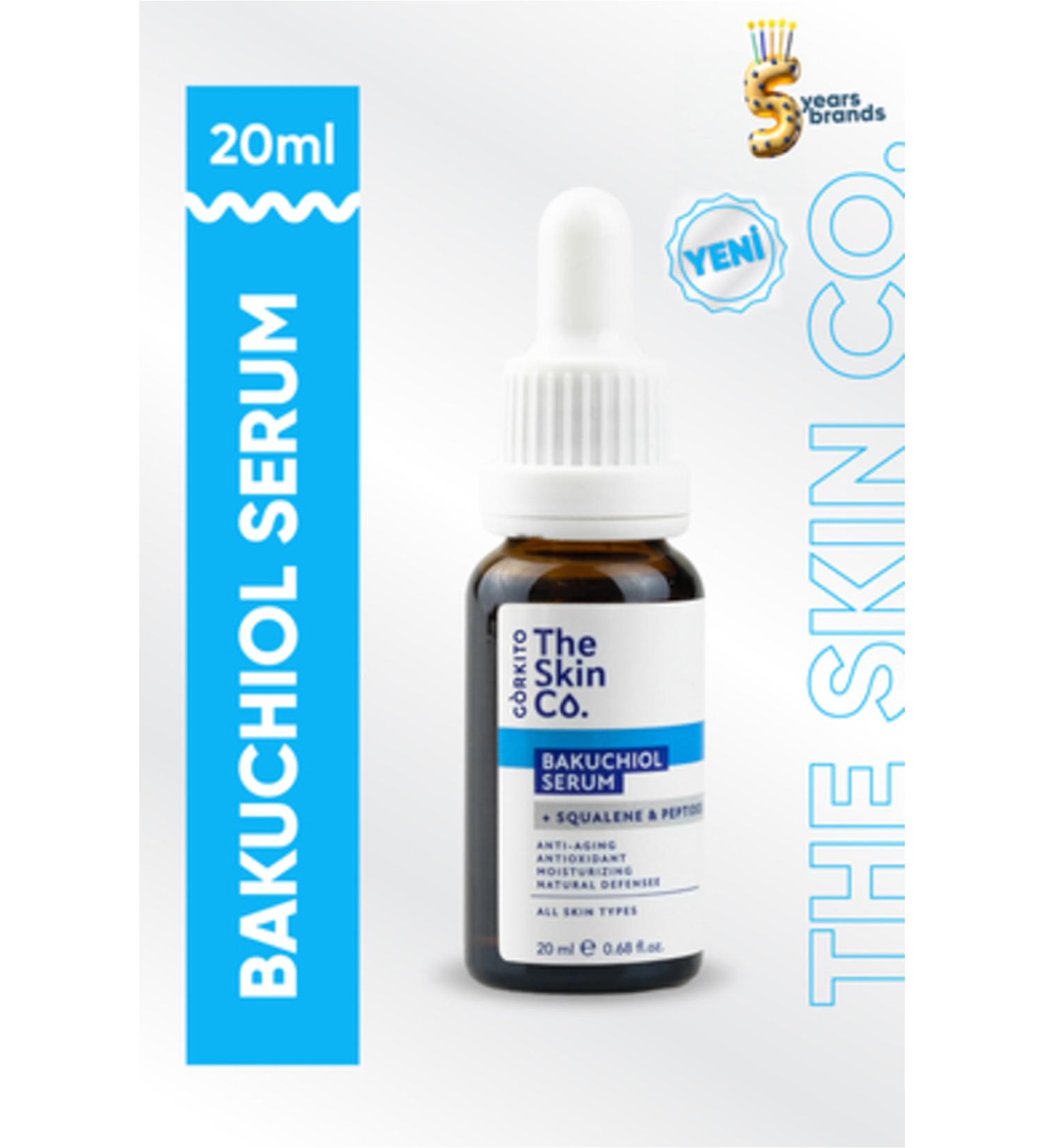 NOVAFACE STD The Skin Co. Bakuchiol Anti-Aging Herbal Retinol Serum 20 Ml Classic