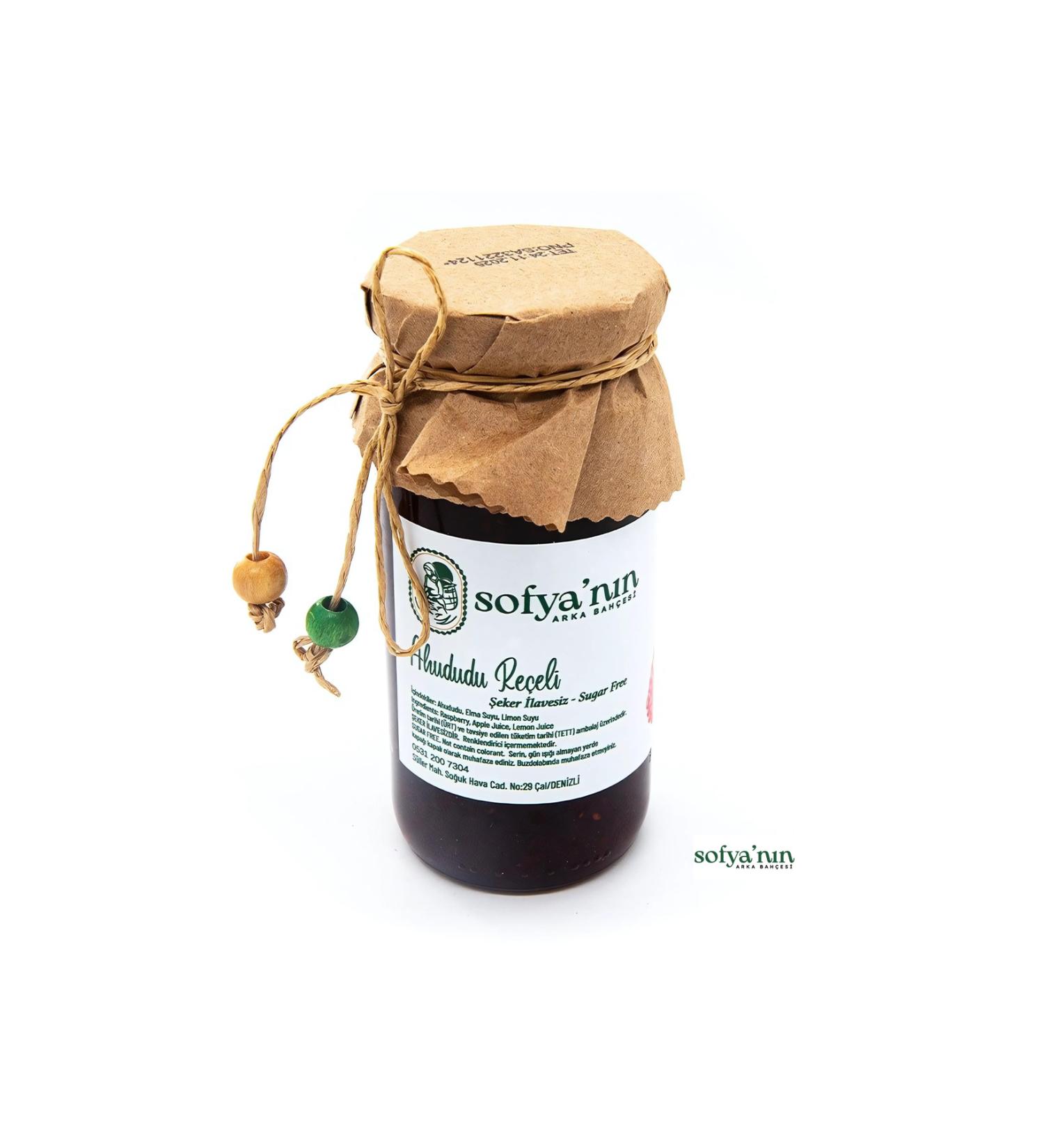 Sofia's Back Garden Raspberry Jam No Sugar Added 300gr - Buy Online on GoSupps.com