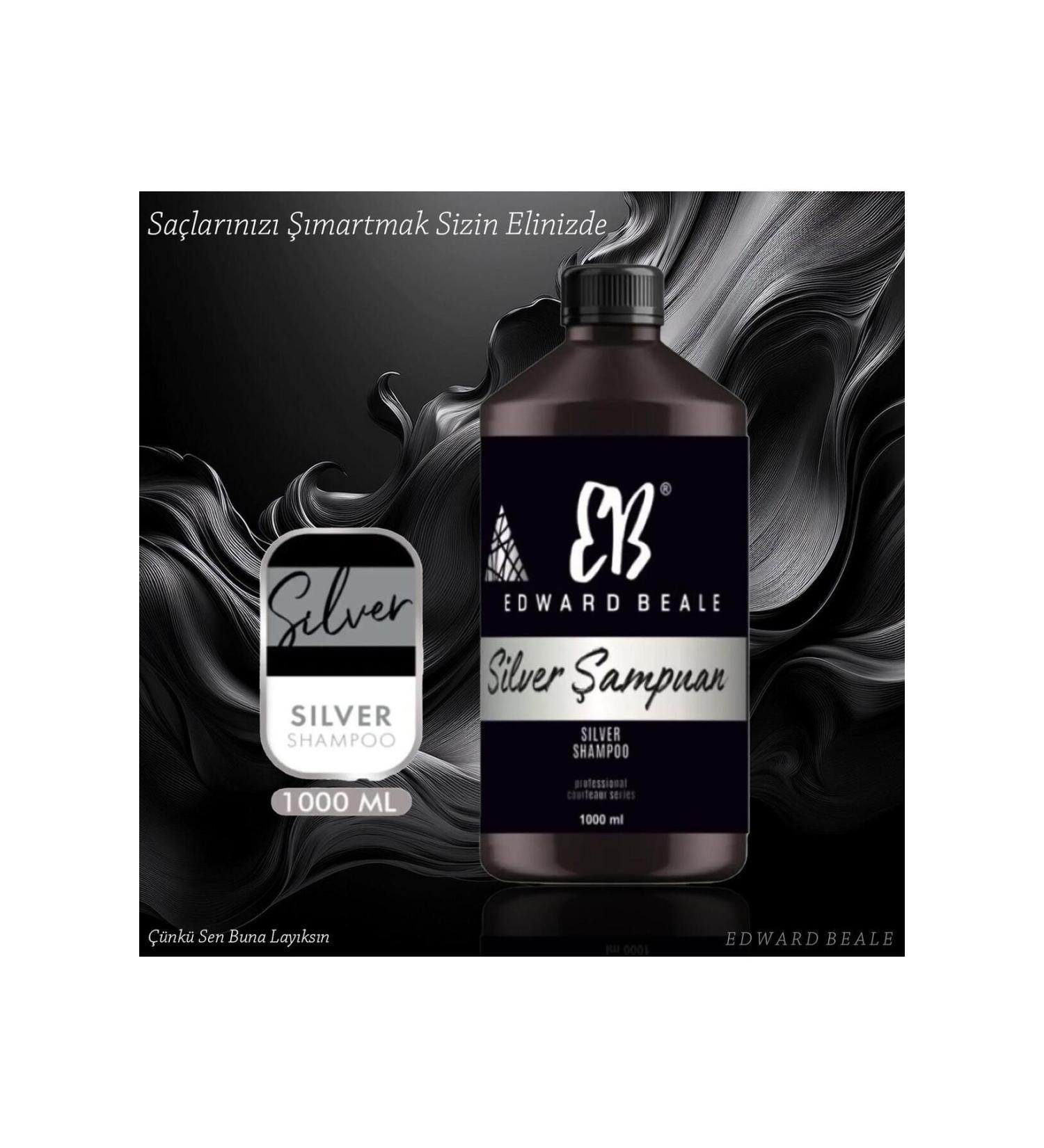 Edward Beale Silver Purple Hair Care Shampoo 1000ml Special Series - Buy Online on GoSupps.com