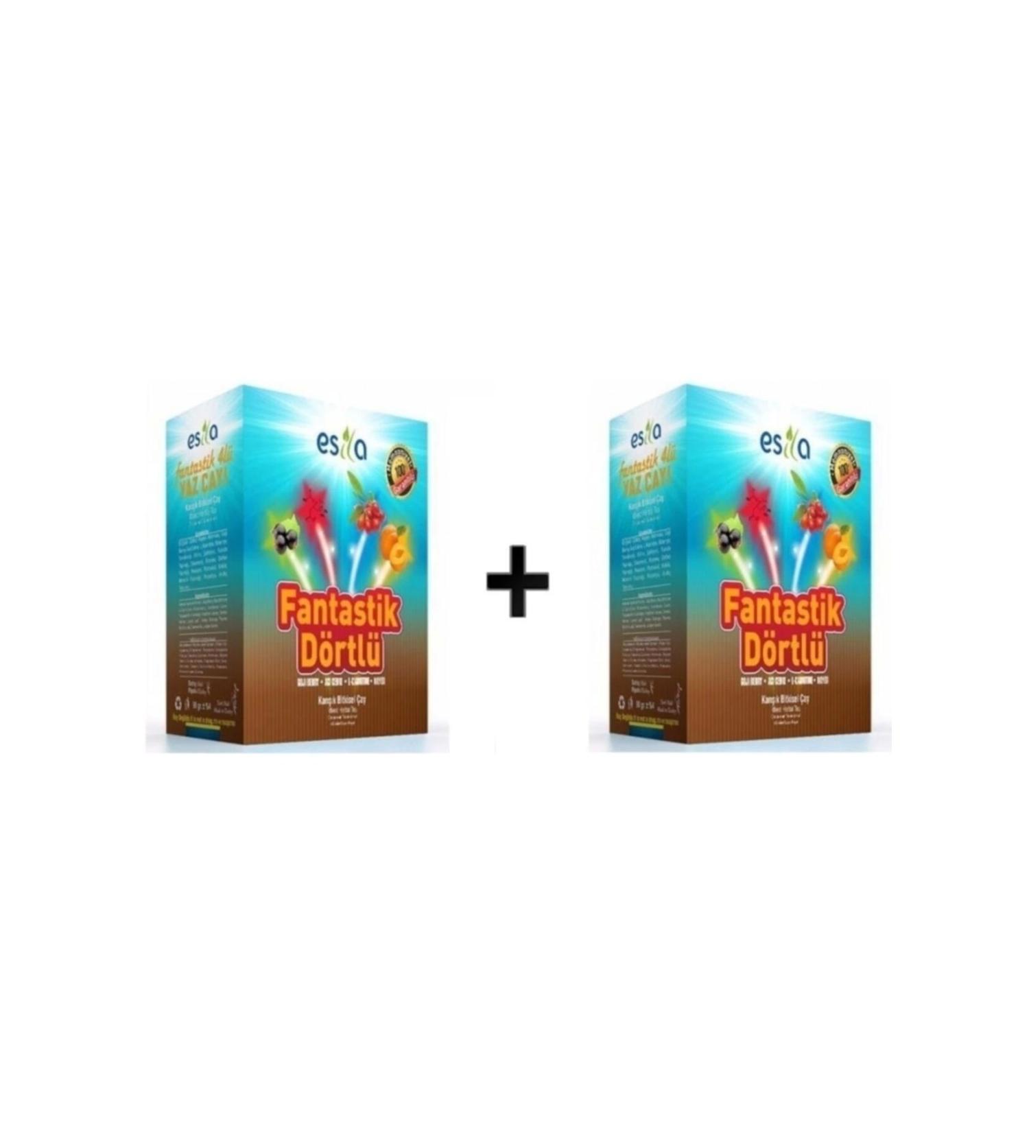 ES LA 2 Fantastic Four Herbal Summer Tea 45 Filtering Bags