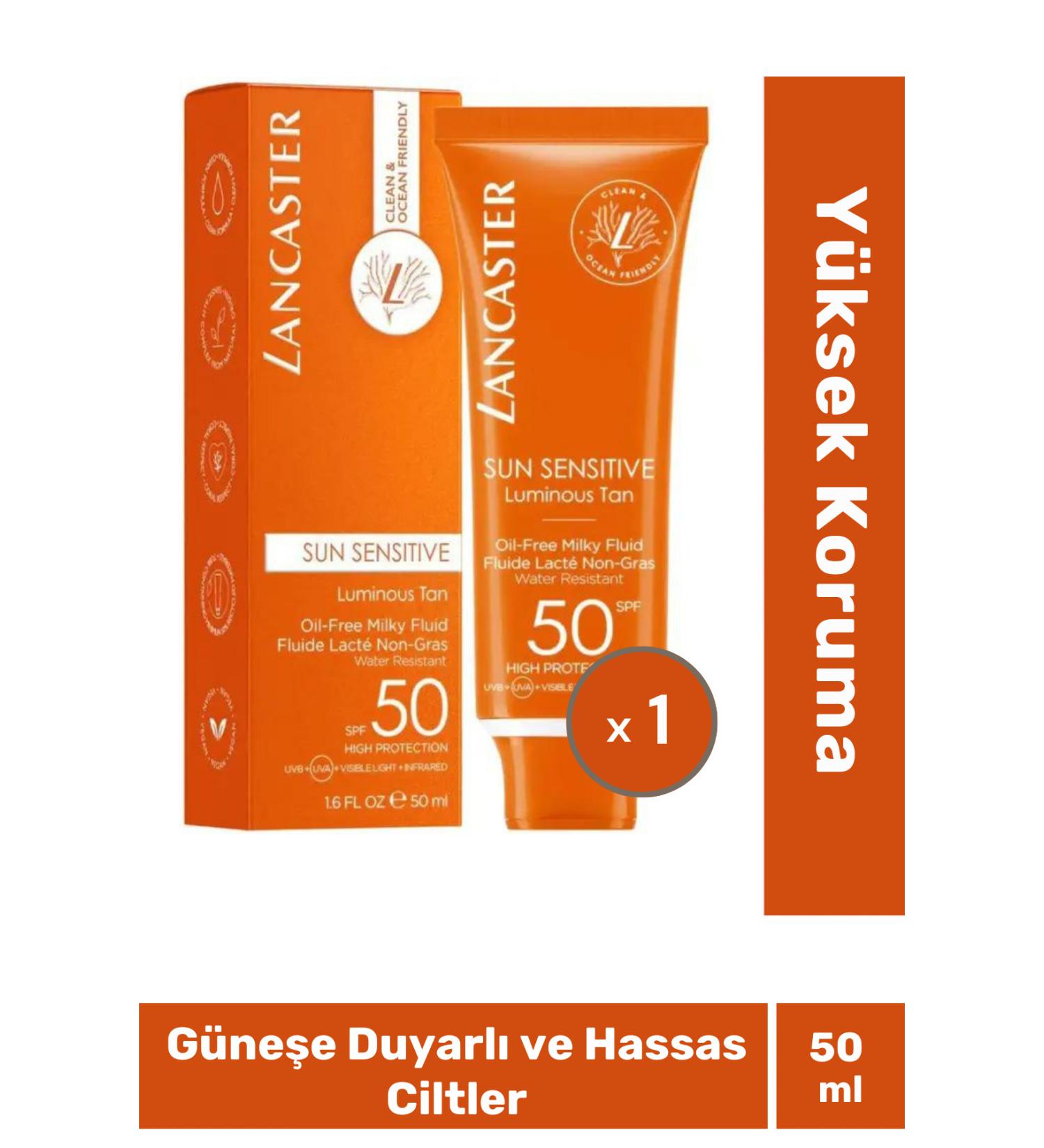 Fit1001 Hassas Ciltler Sun Sensitive Oil Free Milky Fluid 50 ml Spf50