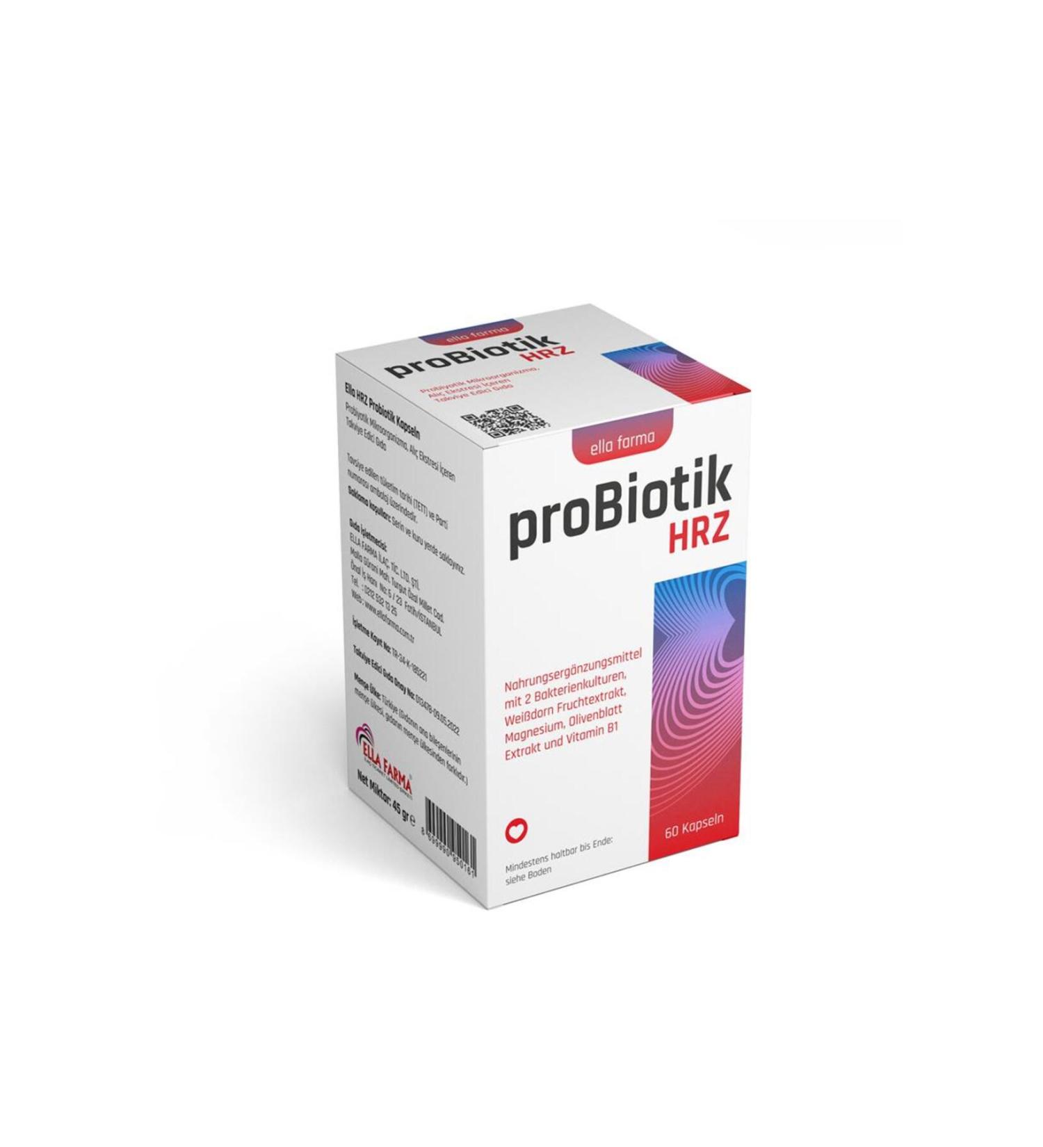 ELLA Probiotic HRZ 60 Capsules
