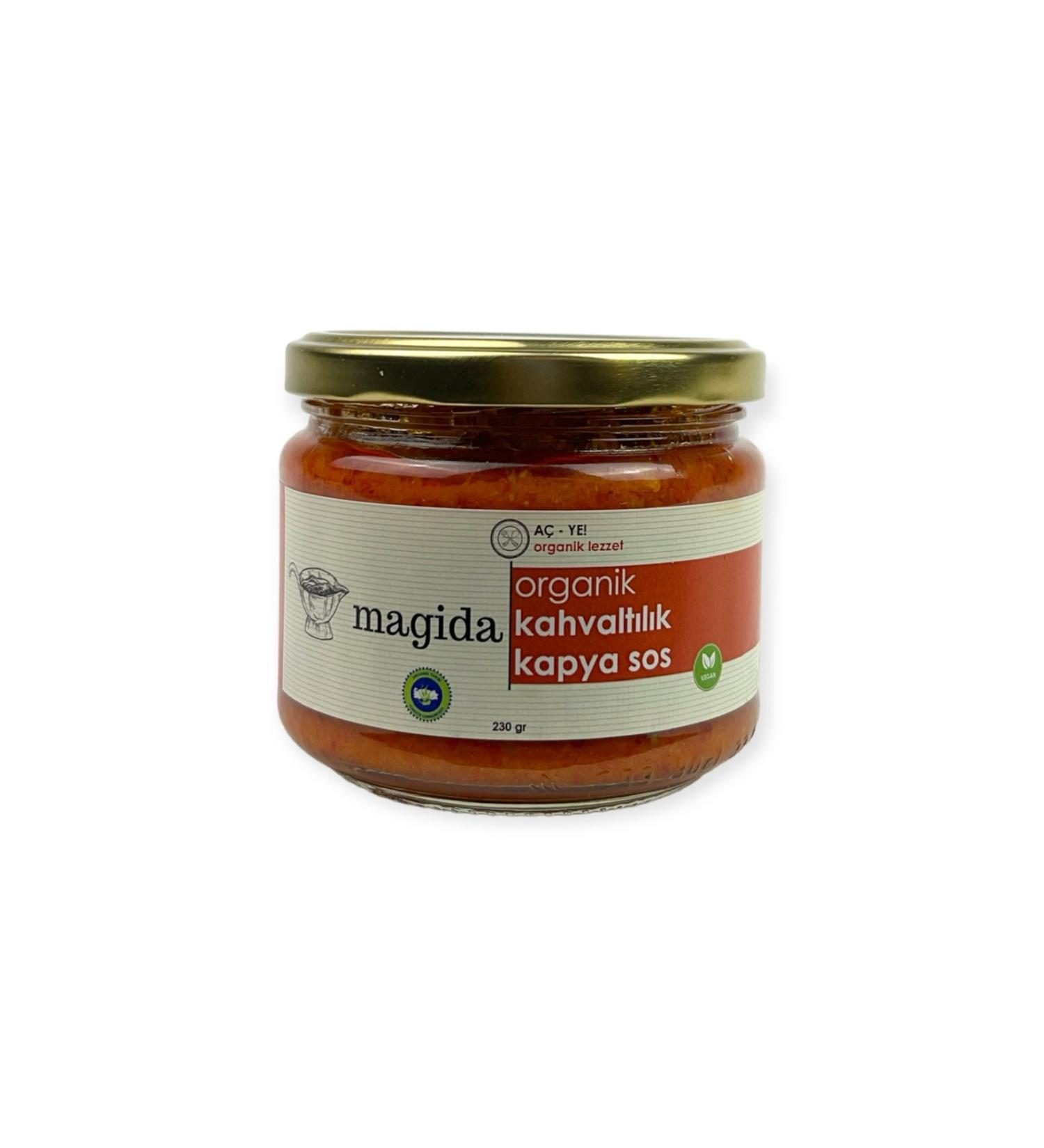 Magida Organic Organic Capia Sauce - Ready Meals - Breakfast Sauce - Vegan