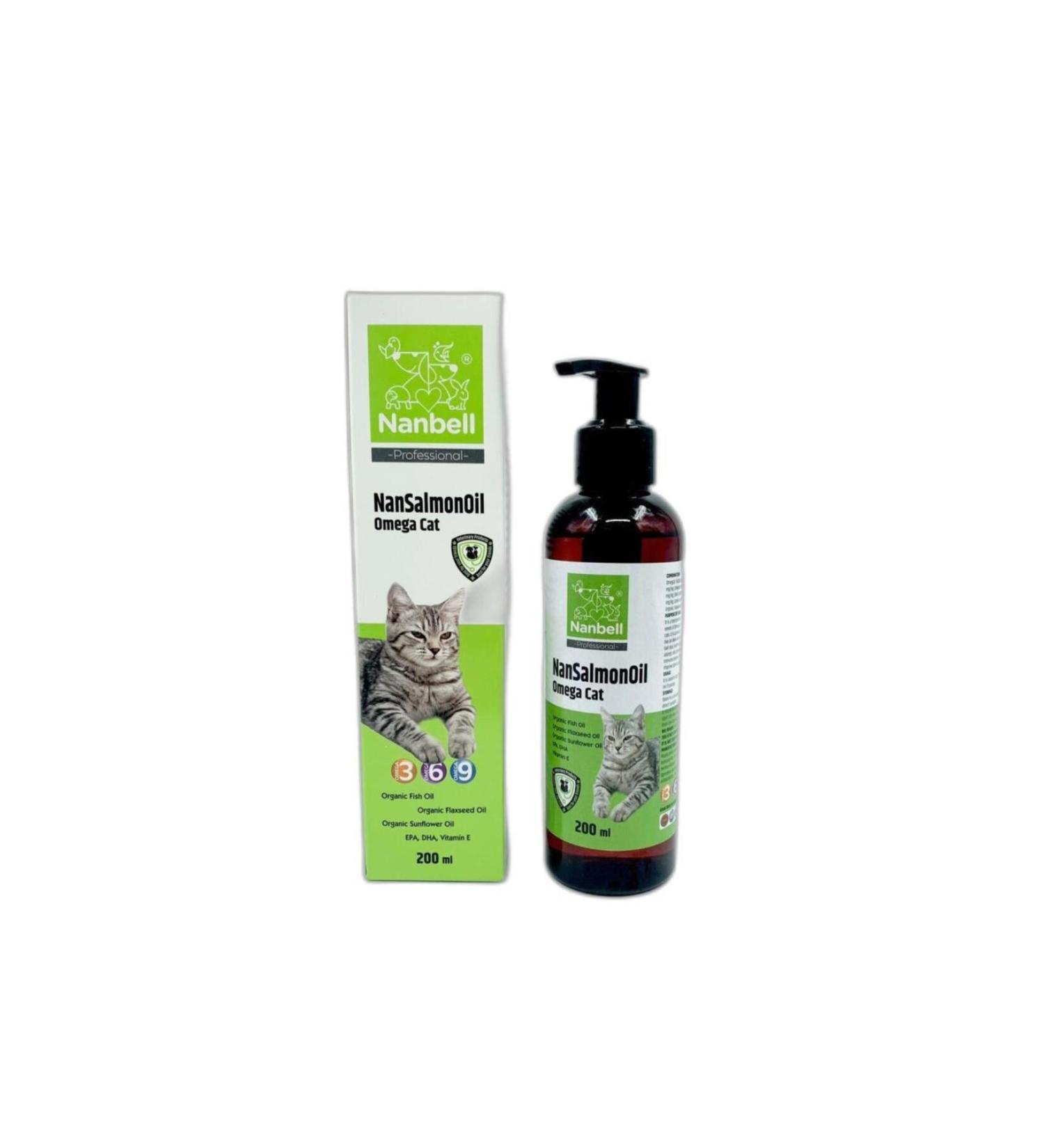 Nanbell NanSalmonOil Cat Fish Oil 200 Ml