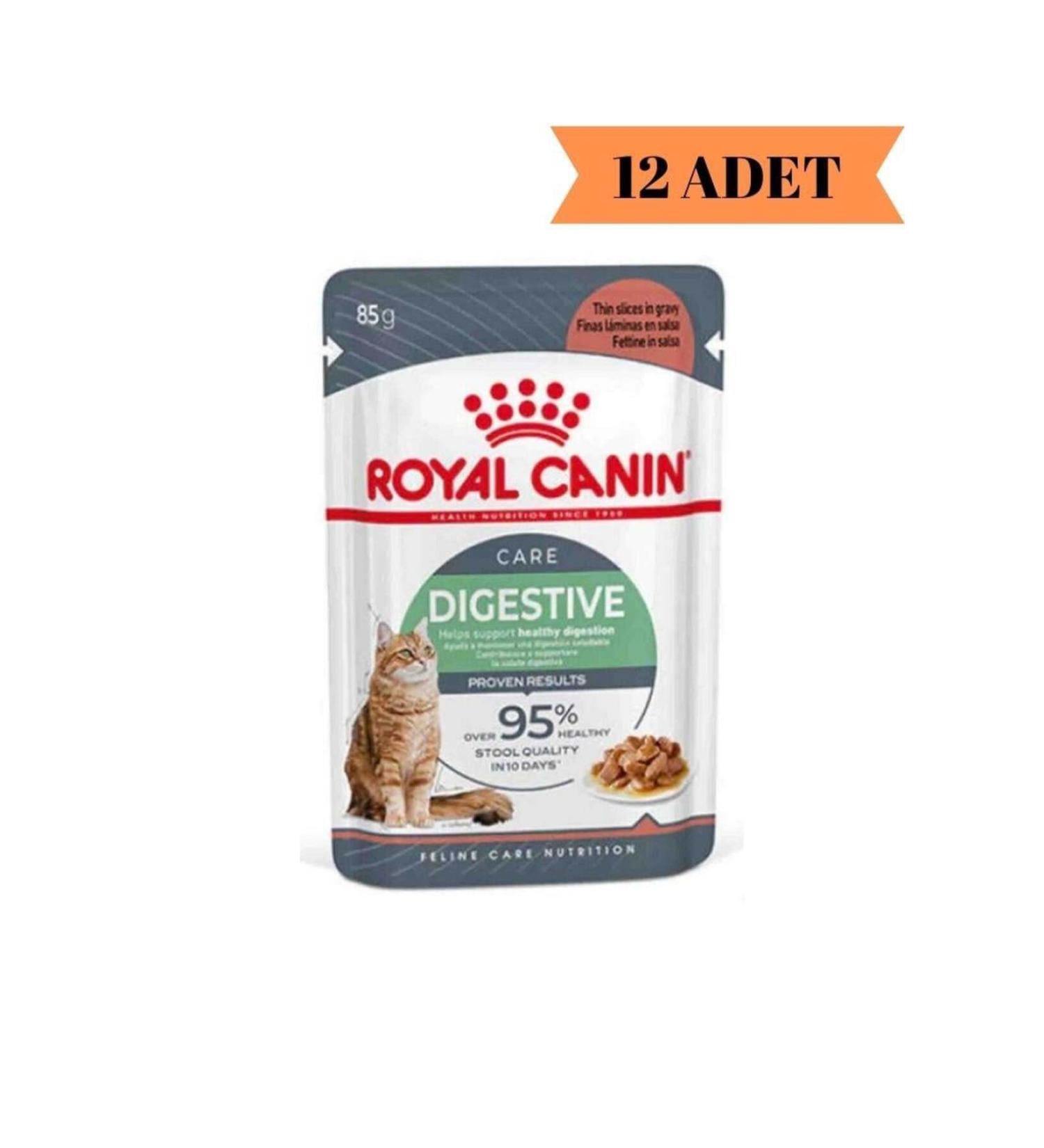 Royal Canin Digestive Care Gravy Cat Wet Food 85 Gr*12