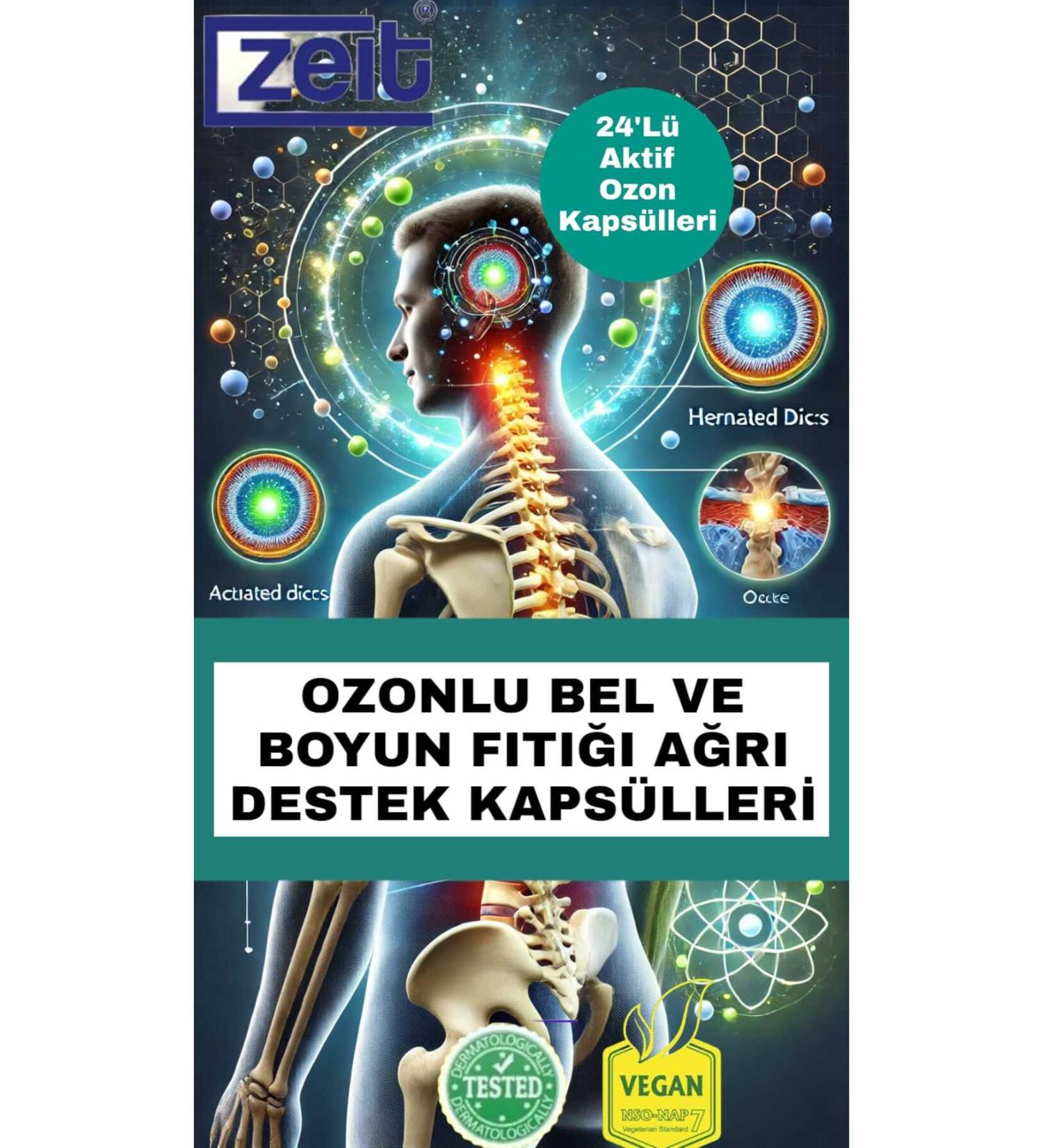 ZEIT OZONE and Active Ozone Oil Capsules for Arthritis Pain - Reliever - Fast Effect 24pcs - Buy Online on GoSupps.com