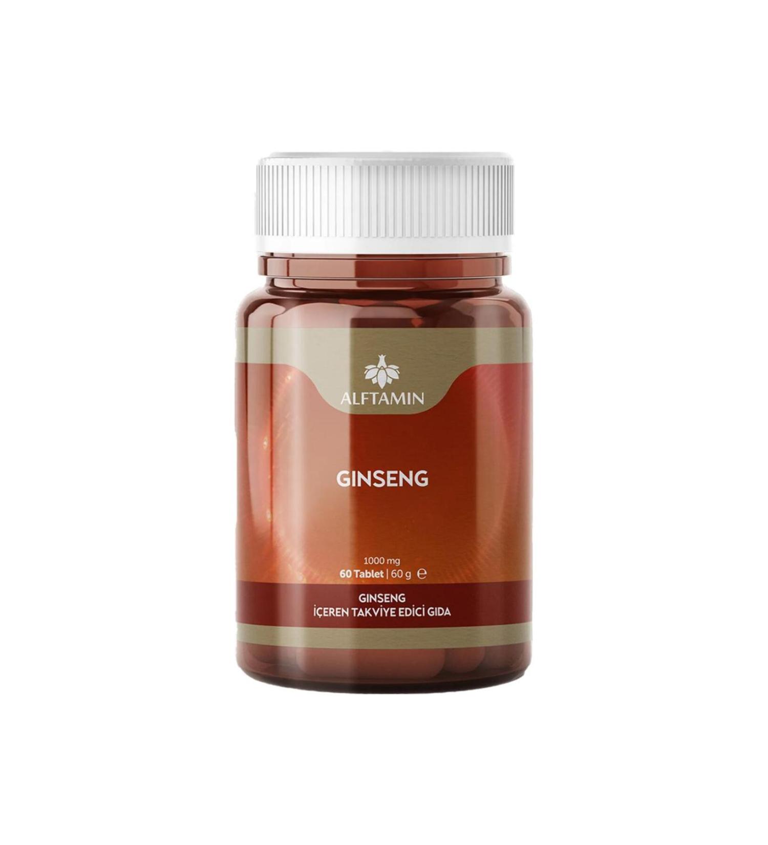 ALPHATAMINE ALPHATAMIN Ginseng Containing Supplementary Food 1000 Mg 60 Tablets - Buy Online on GoSupps.com