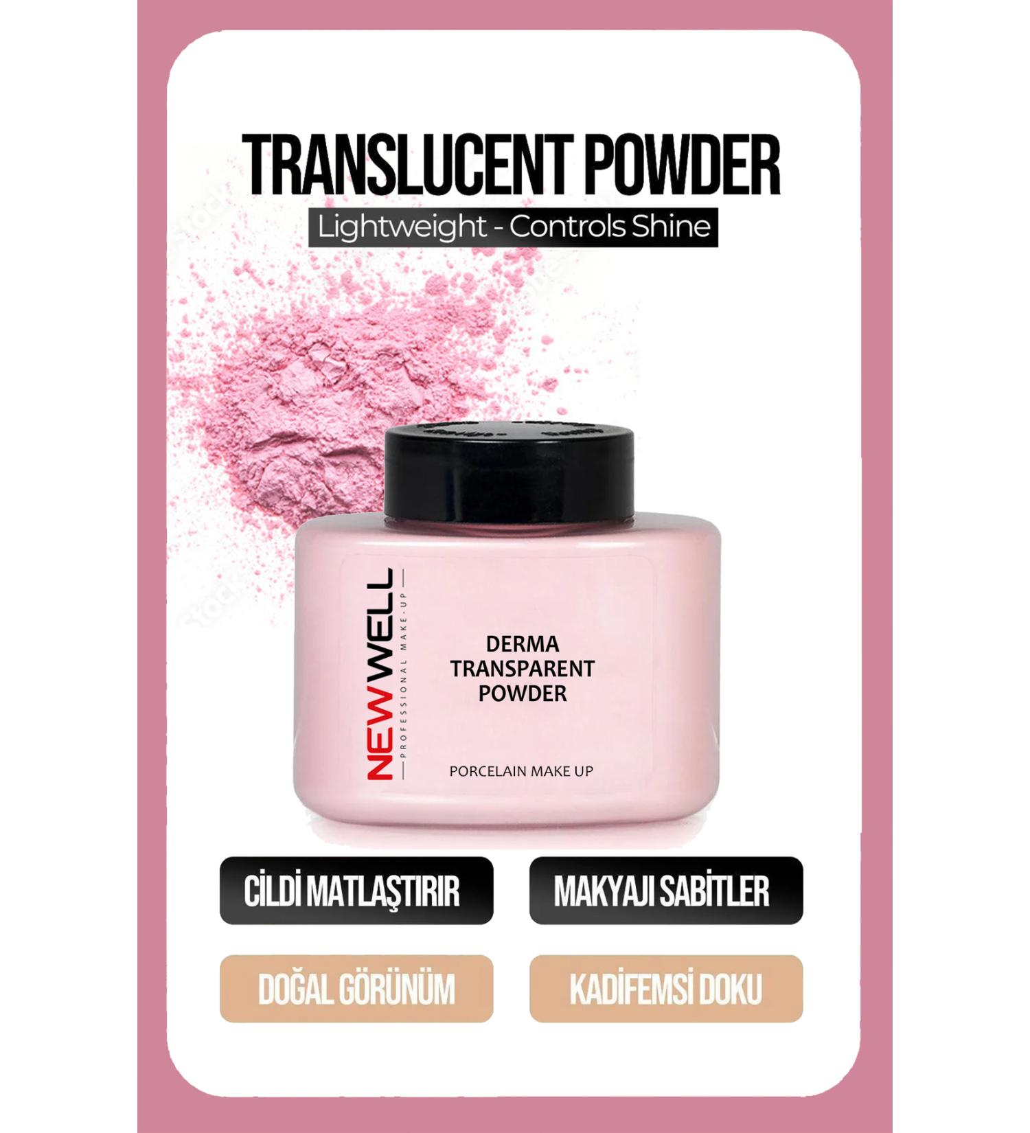 New Well Translucent Pink Powder