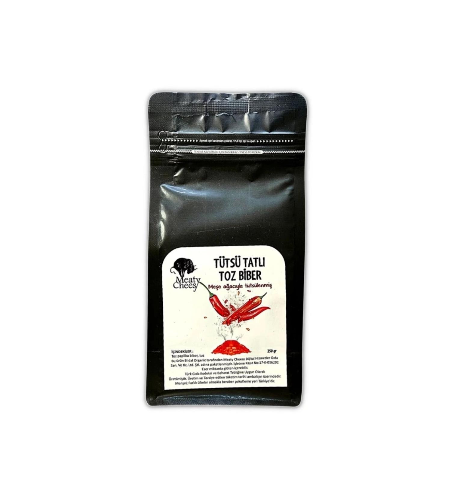 Meaty Cheesy Smoked Pepper Powder (Sweet) 250 g (Open-Close Package)