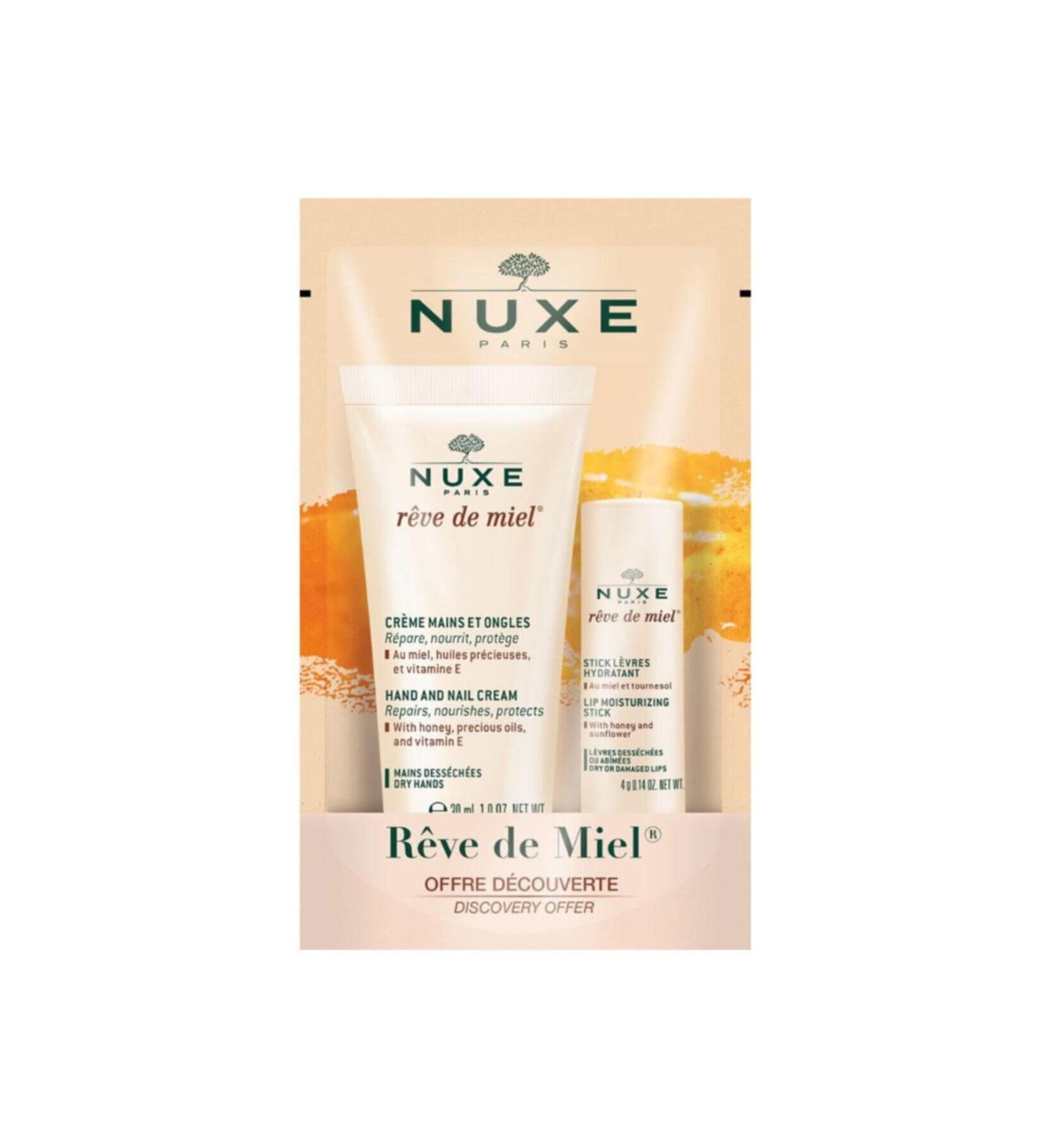 Nuxe Reve De Miel Hand And Nail Cream Set 30 ml