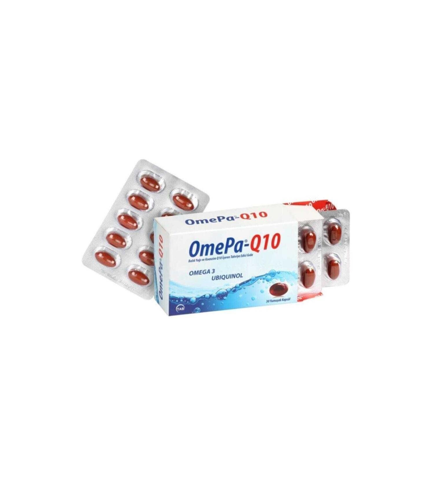 Omepa -q10 Omega 3 30 Capsules