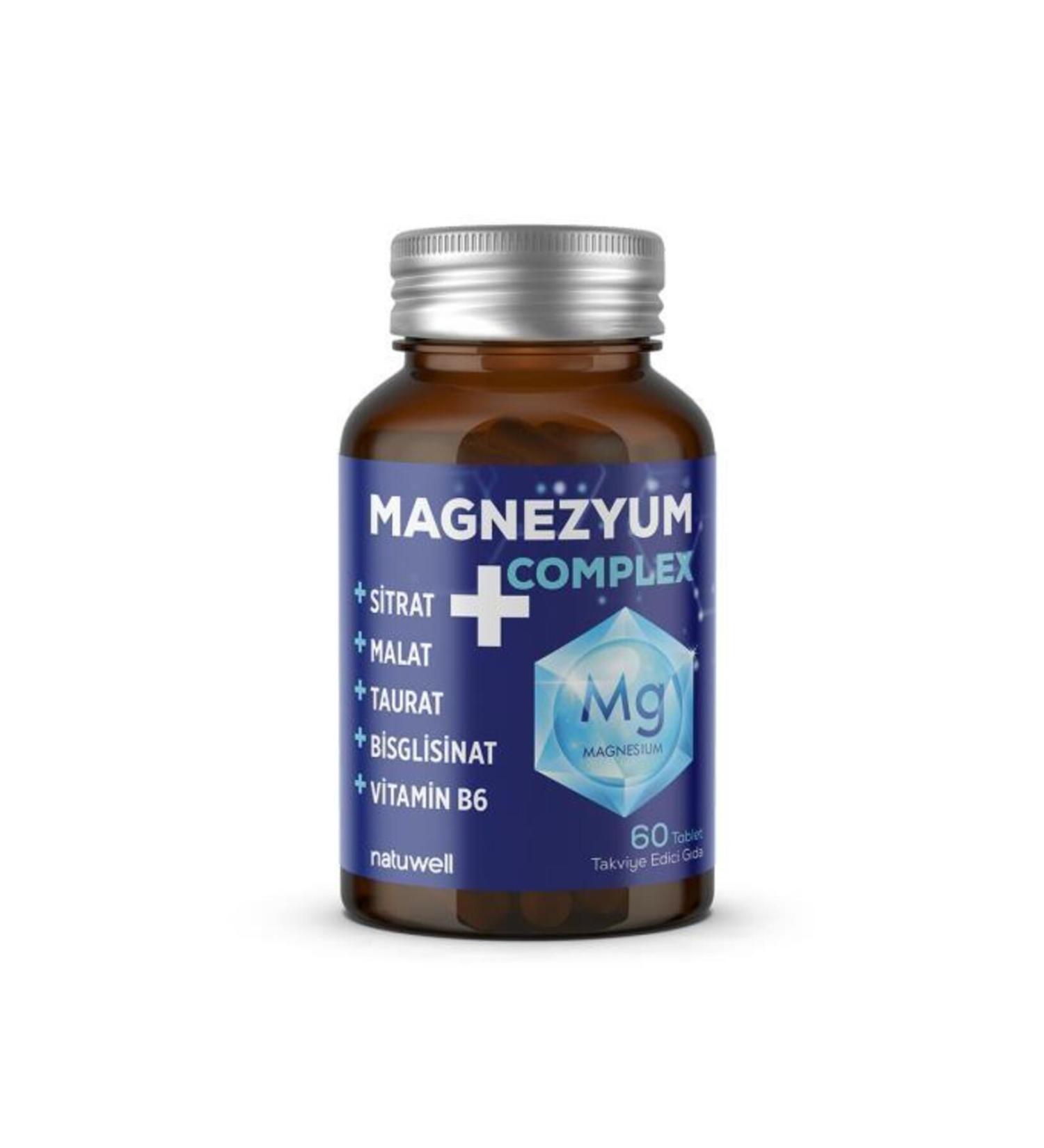Natuwell Magnesium Complex 60 Tablets 8683873980482