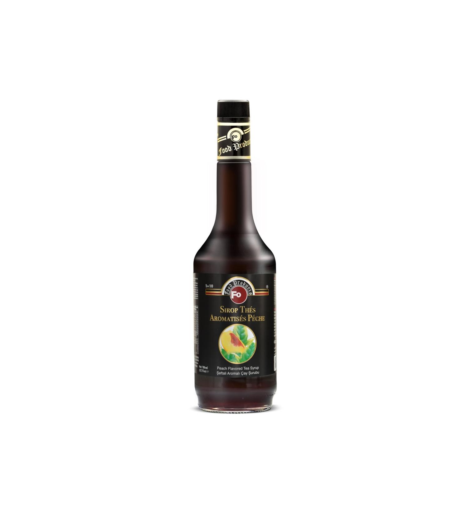 FO Peach Flavored Tea Syrup 700 ml