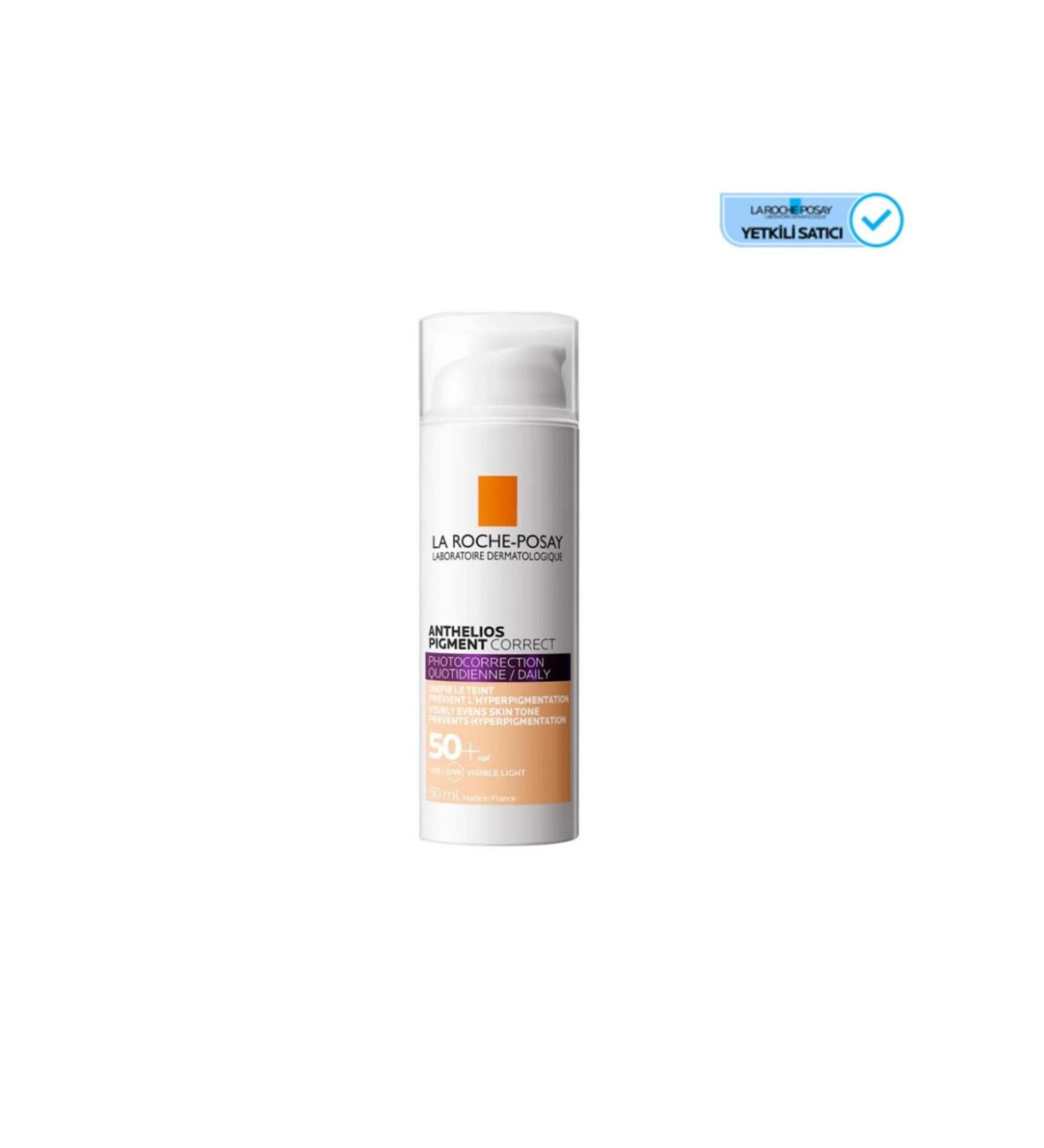La Roche Posay Anthelios Pigment Correct Sunscreen Spf50 50 ml - Light - Buy Online on GoSupps.com