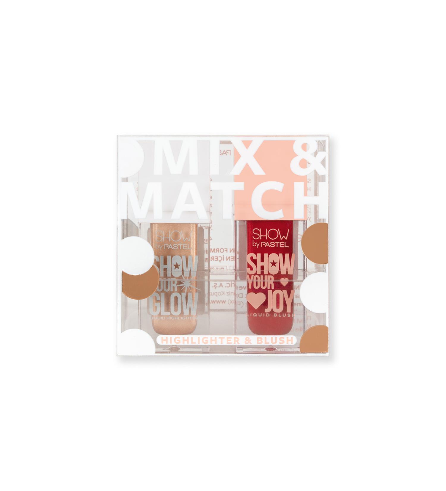Show by Pastel Mix & Match Glow Liquid Highlighter 72 & Joy Liquid Blush 52 - Buy Online on GoSupps.com