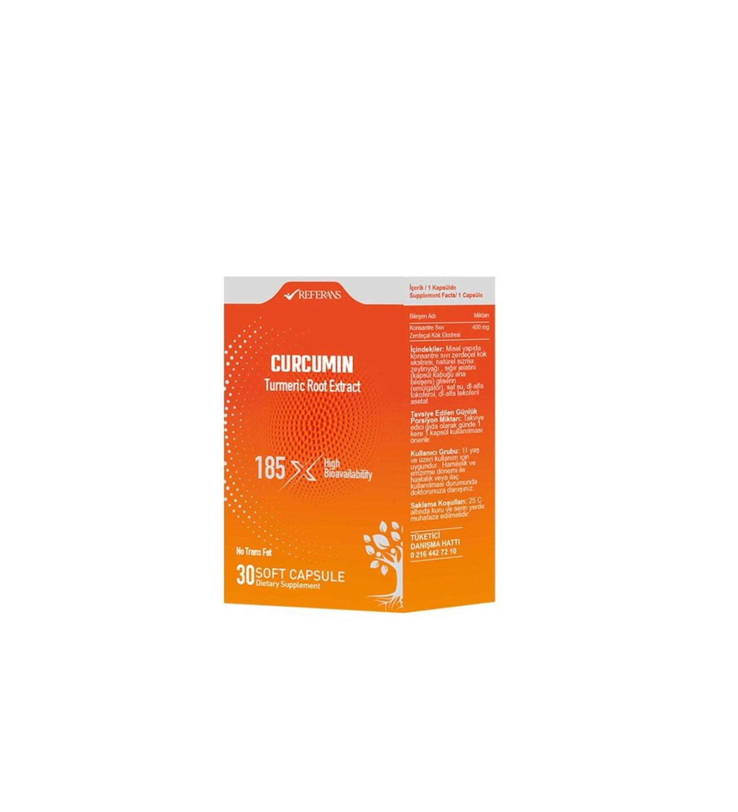 Reference Nutra Reference Curcumin (Turmeric) 30 Capsules
