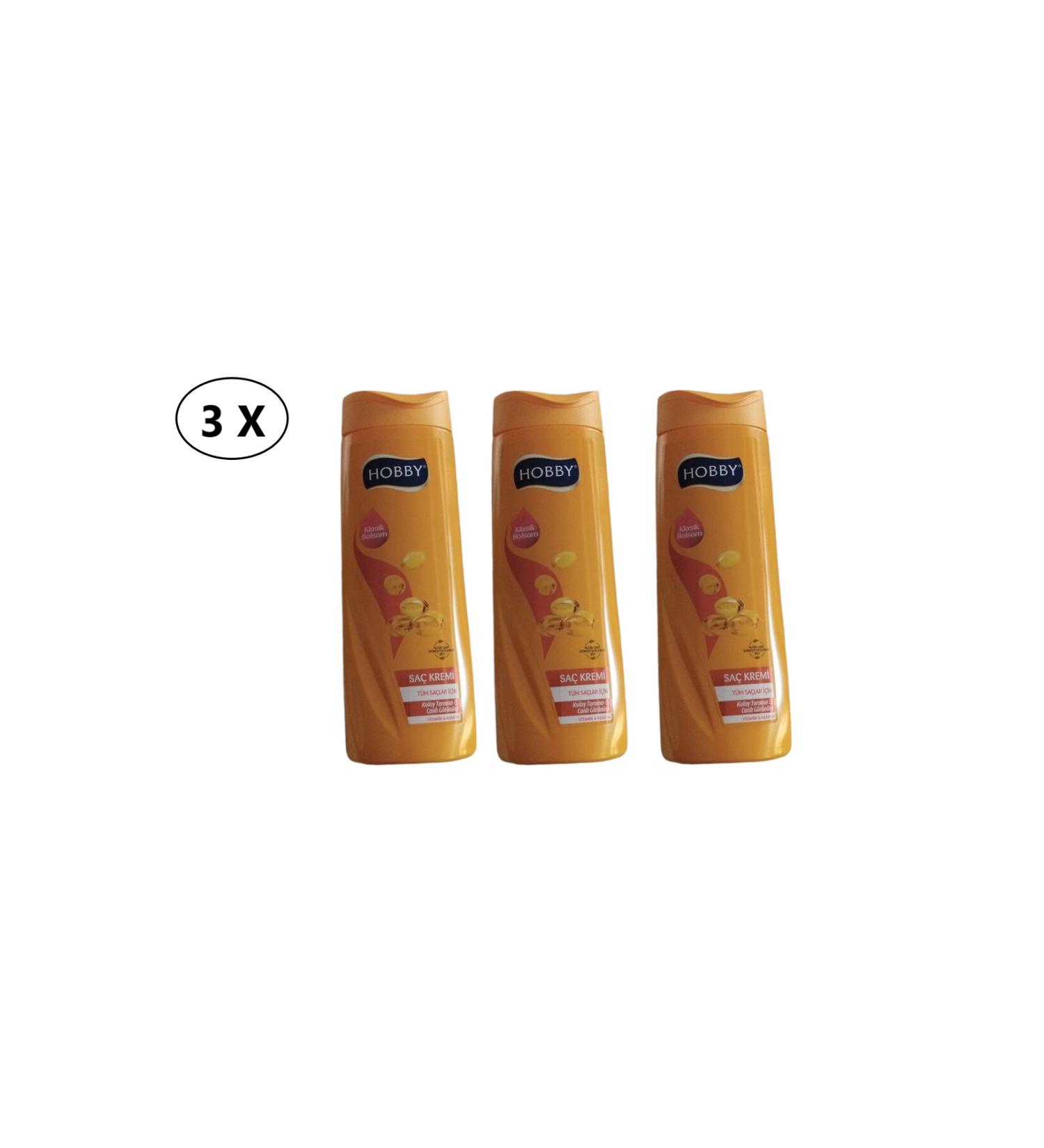 Hobby Classic Balsam Hair Conditioner 500 Ml X 3 PCS