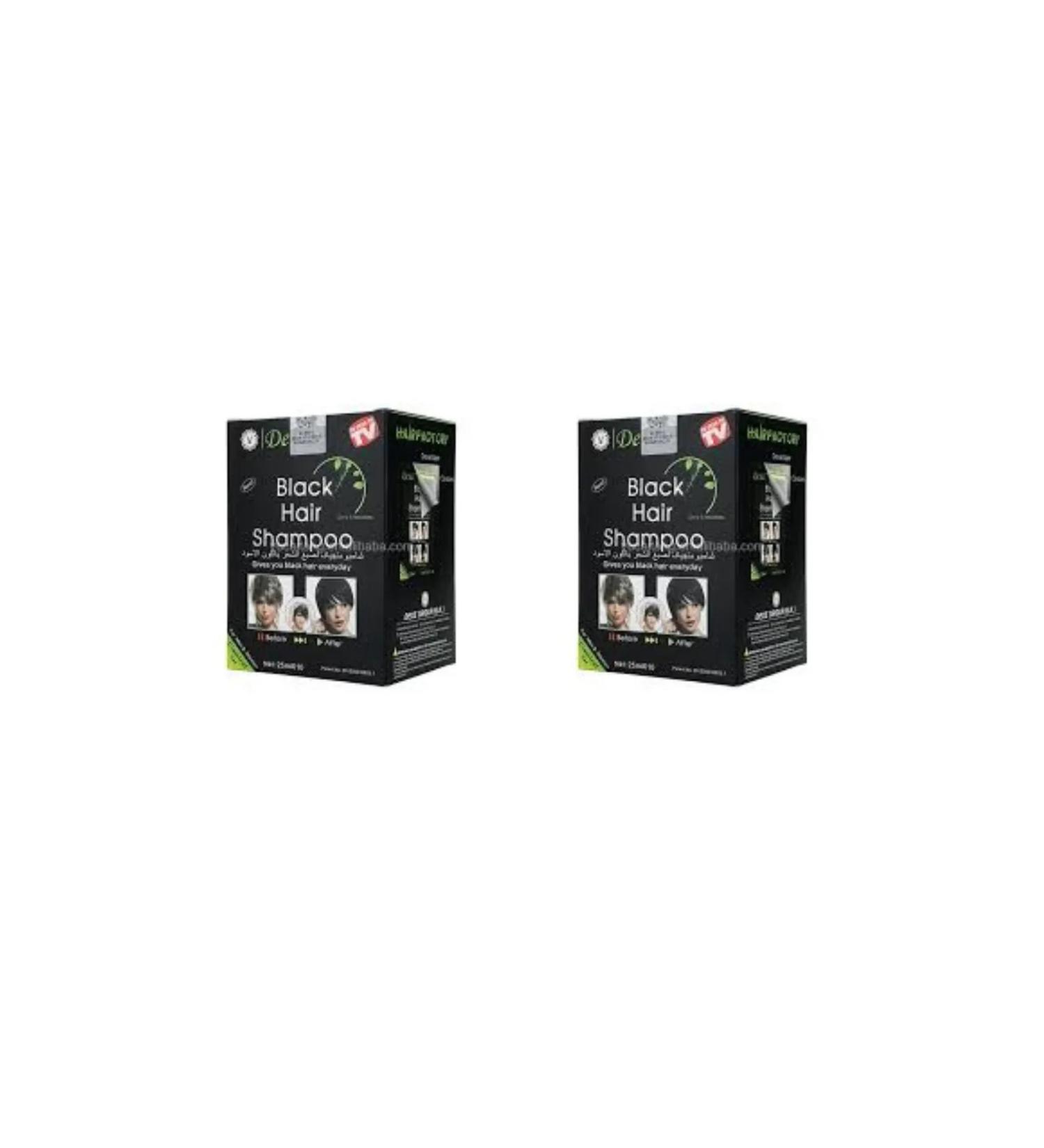 Dex Black Shampoo Black Hair Shampoo Set 25 Ml X10 (2 Pack) - Buy Online on GoSupps.com