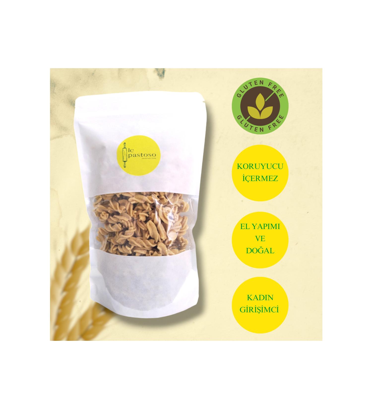 le pastoso 300 gr. Handmade Gluten Free Curl Pasta
