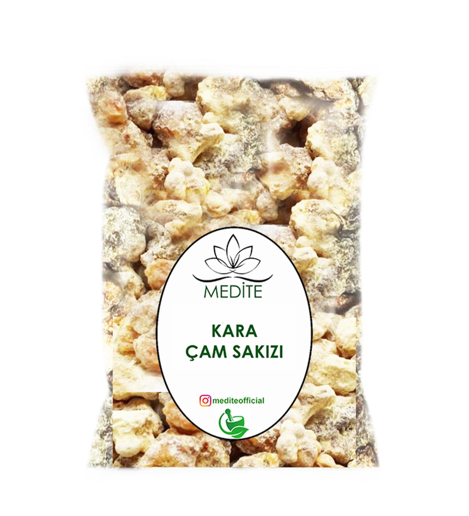 Medite Black Pine Gum New Harvest Local Product 150gr