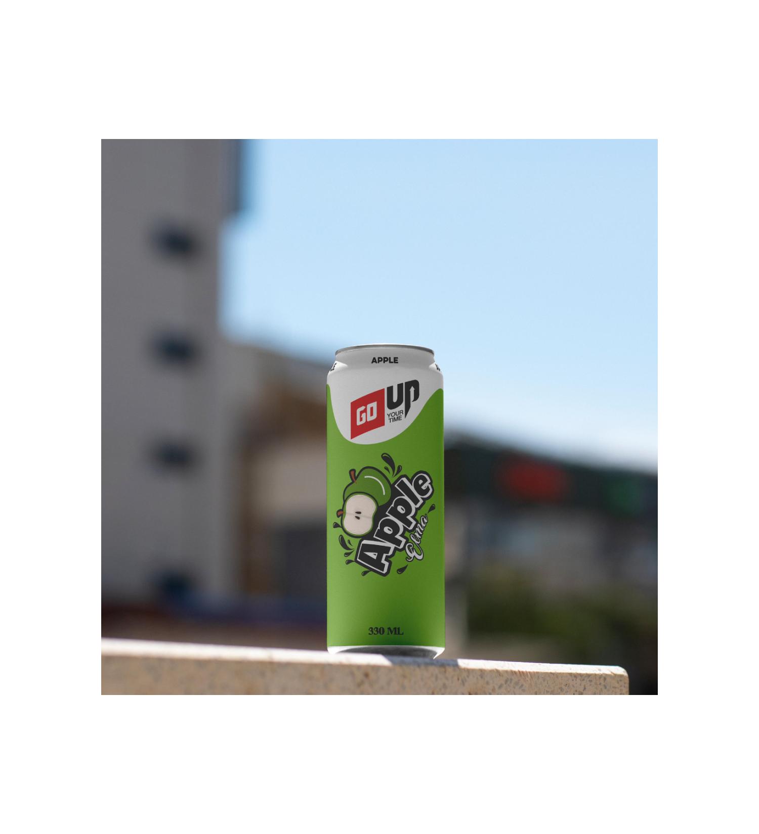 GoUp 24 Go Up Apple Flavored Carbonated Drink