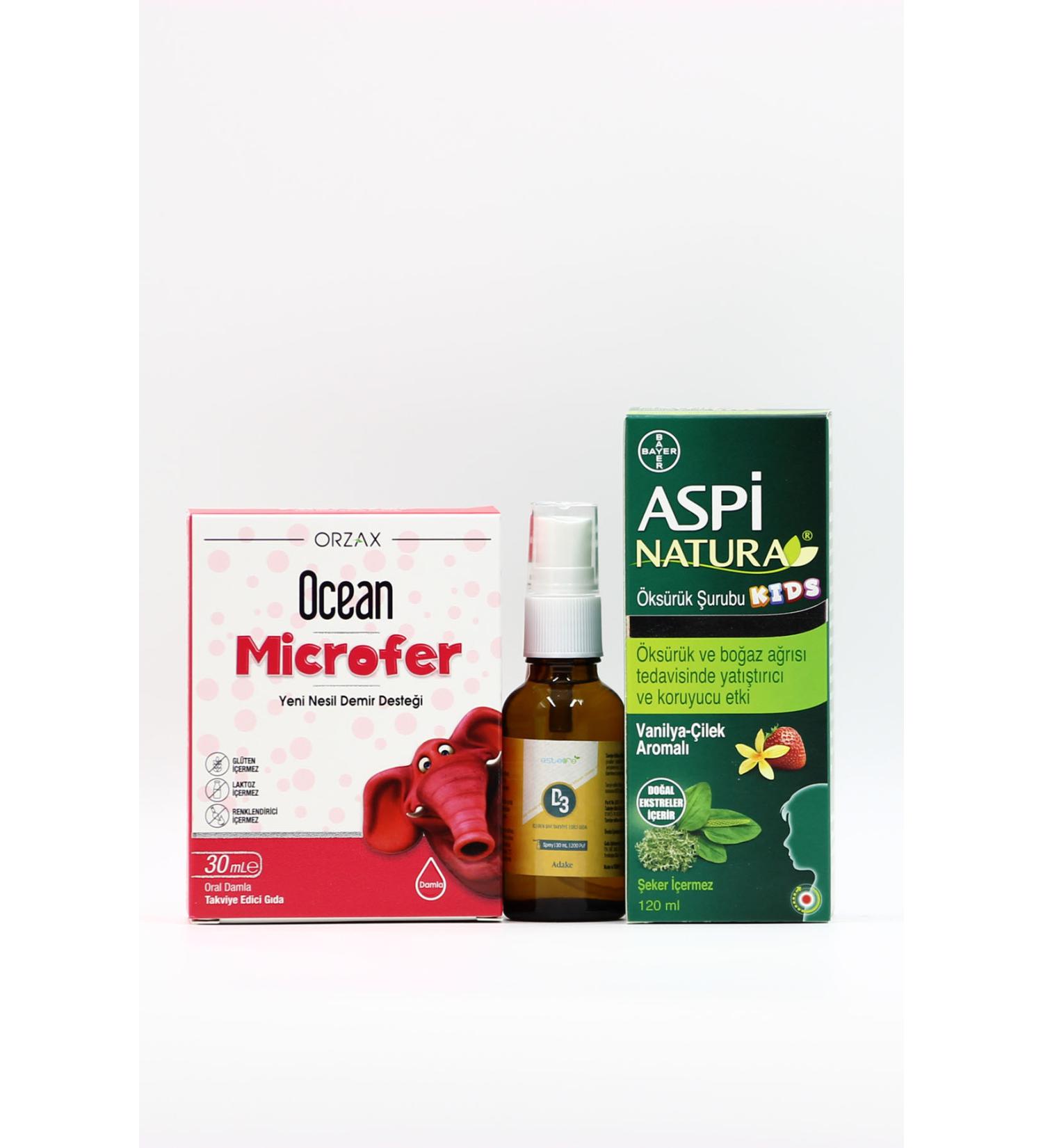 Ocean Microfer Estellife D3 Aspi Natura Kids Syrup