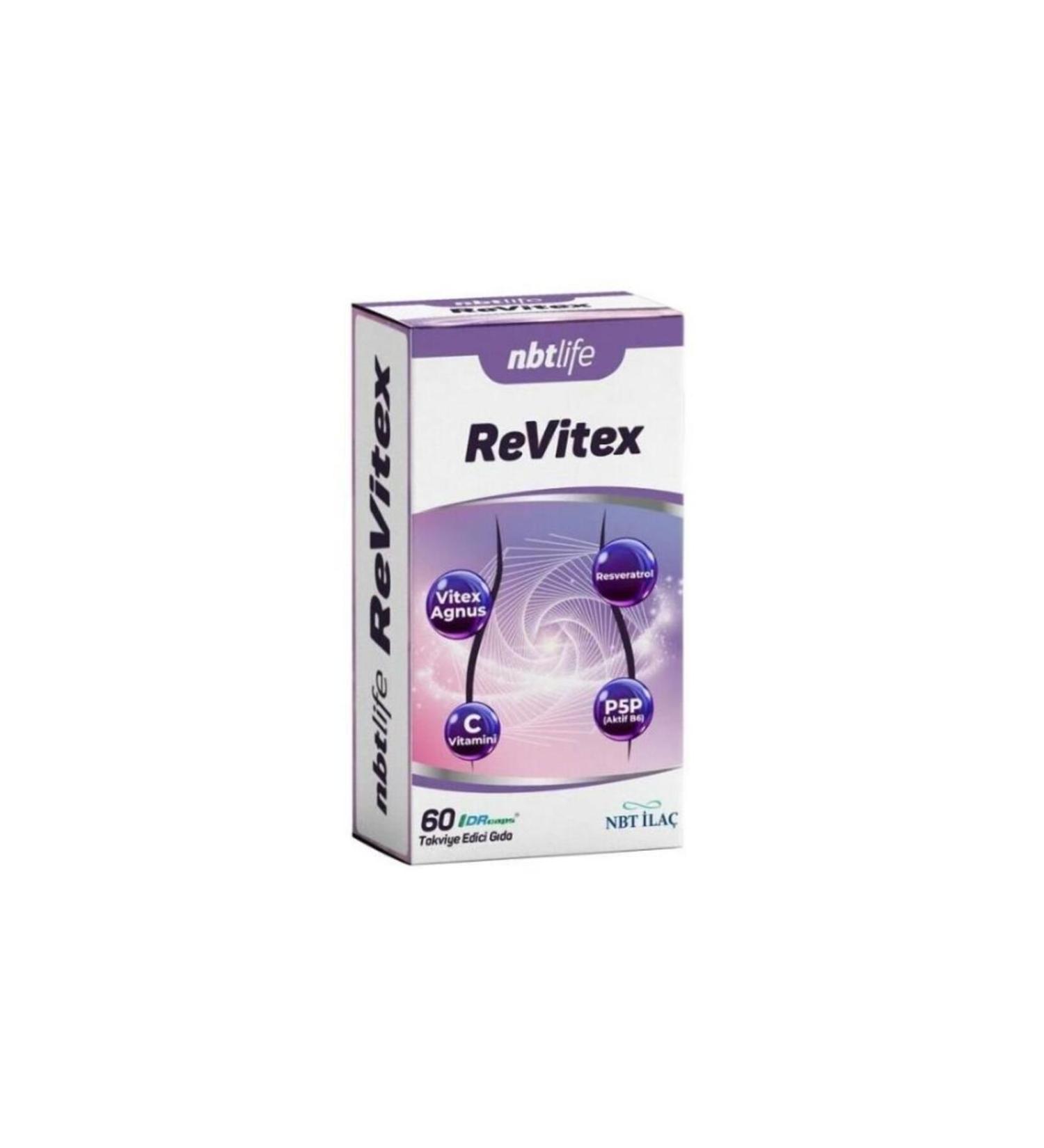 Nbt Medicine Nbt Life Revitex 60 Capsules