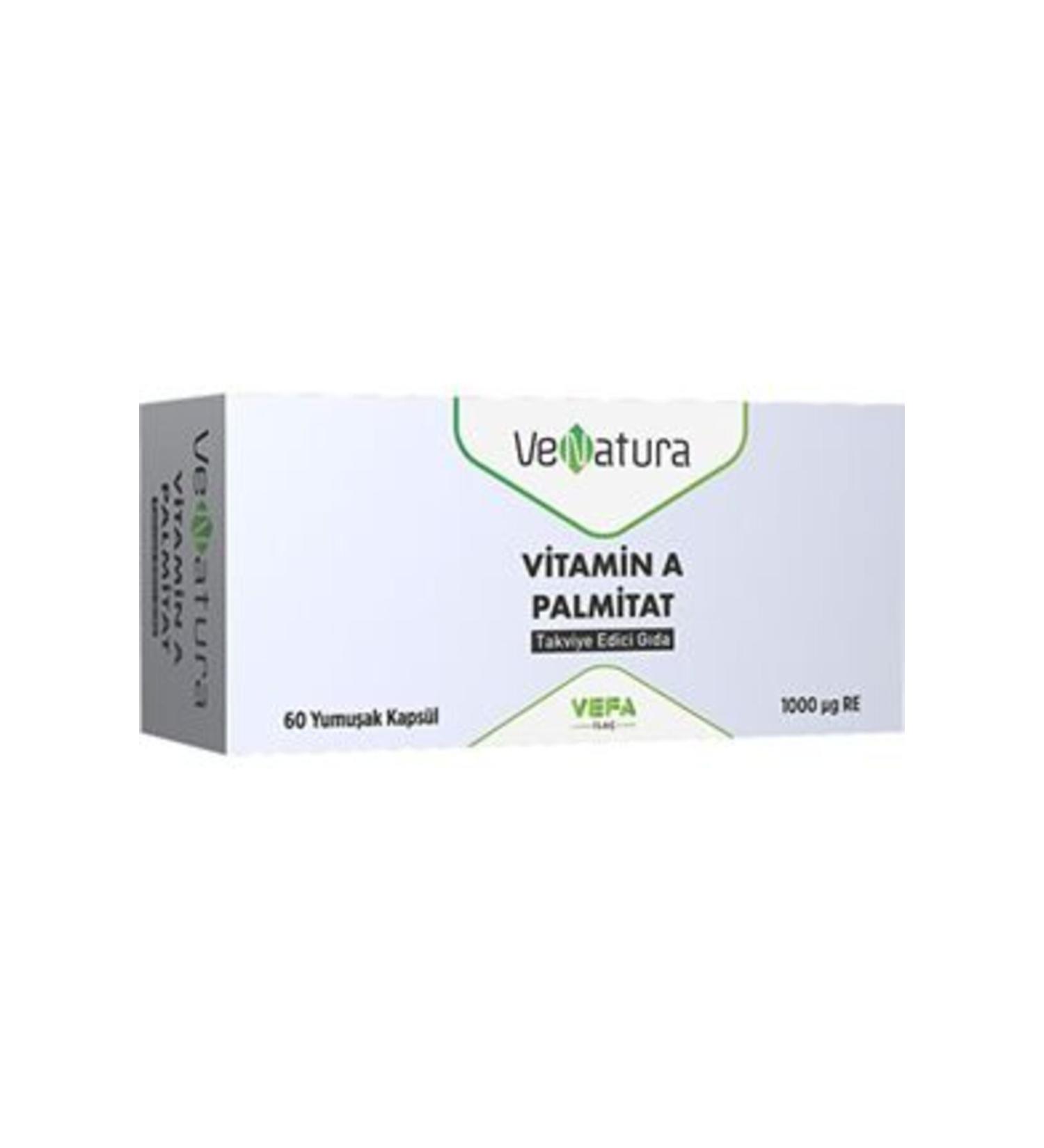 NOVAFACE STD Vitamin A Palmitate 60 Softgels Classic