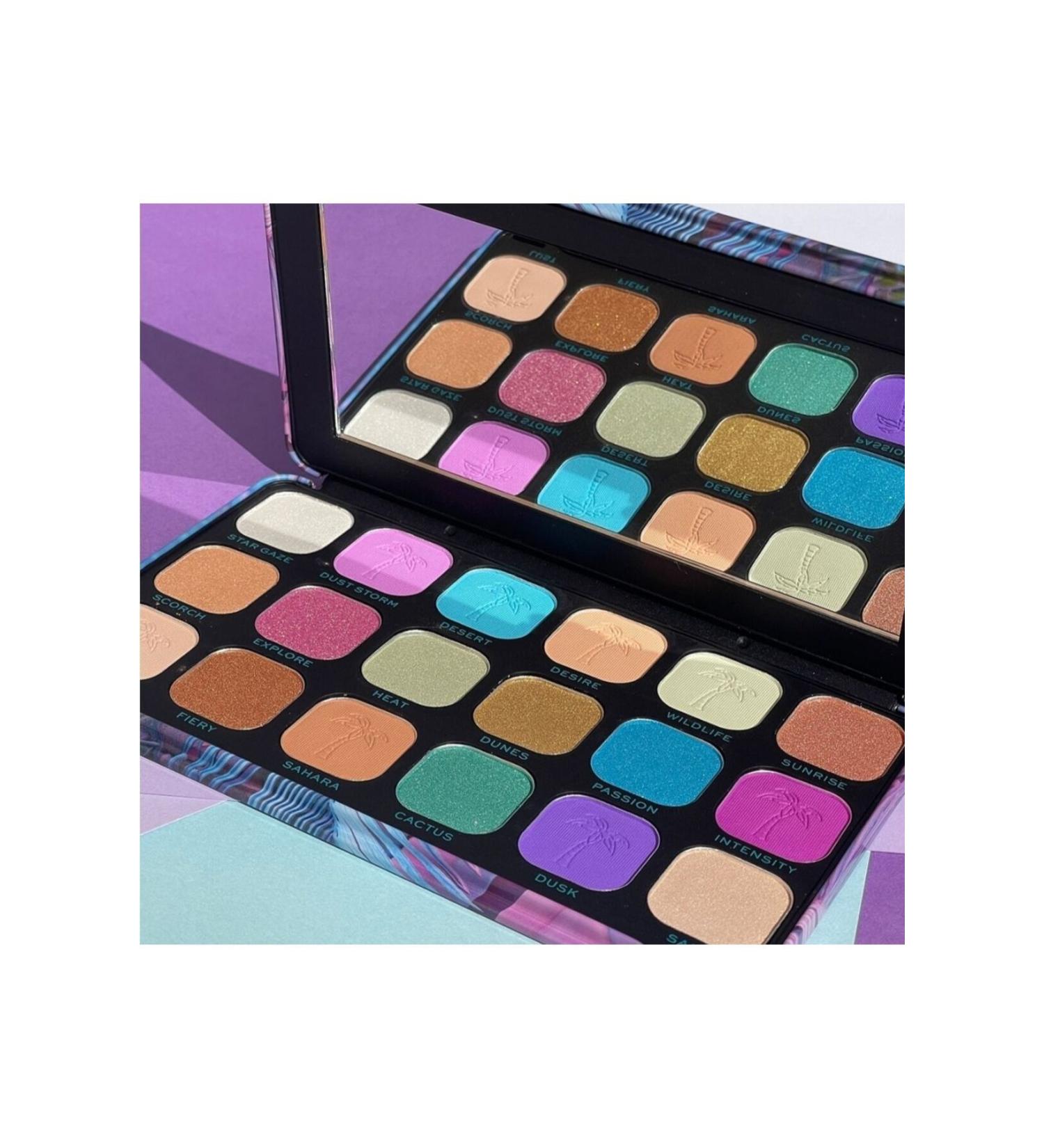 Revolution Silky Texture Easy-to-Apply Highly Pigmented Long-Lasting Eyeshadow Paletteleg.1118 - Buy Online on GoSupps.com