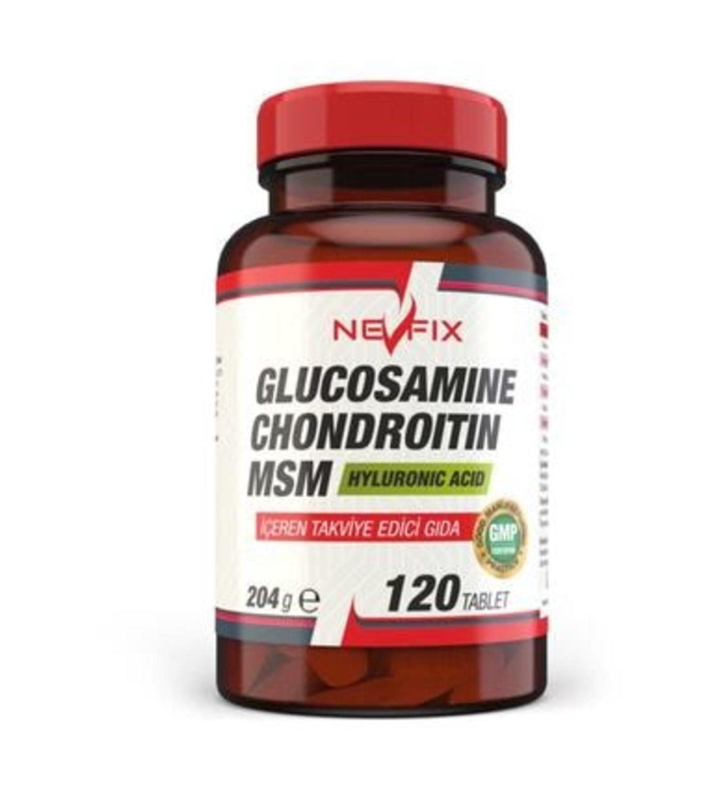 NOVAFACE STD Glucosamine Chondroitin Msm Hyaluronic Acid 120 Tablets Classic