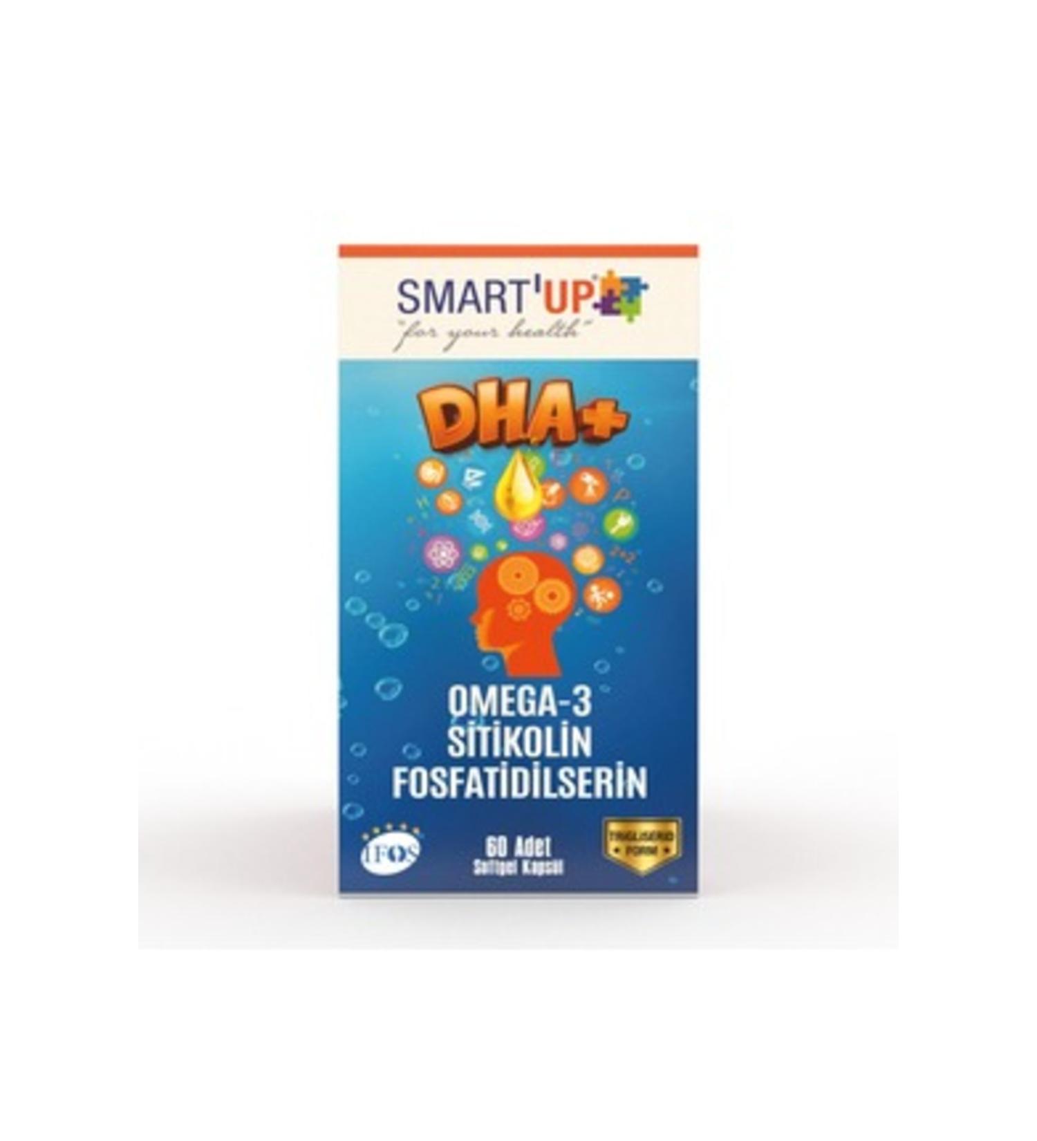 NOVAFACE STD Citicoline DHA Omega 3 and Phosphatidylserine Containing Fish Oil B12 (60 Capsules) Classic