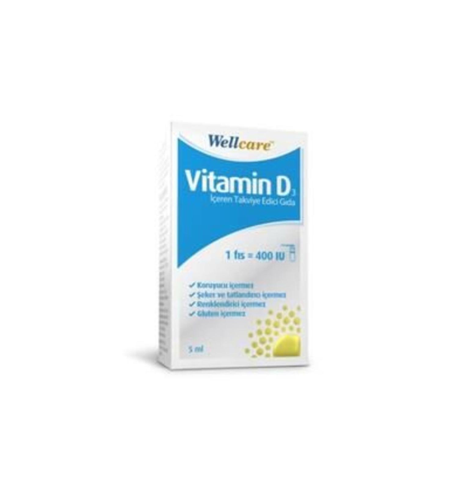 NOVAFACE STD Vitamin D3 400 Iu 5 ml Classic