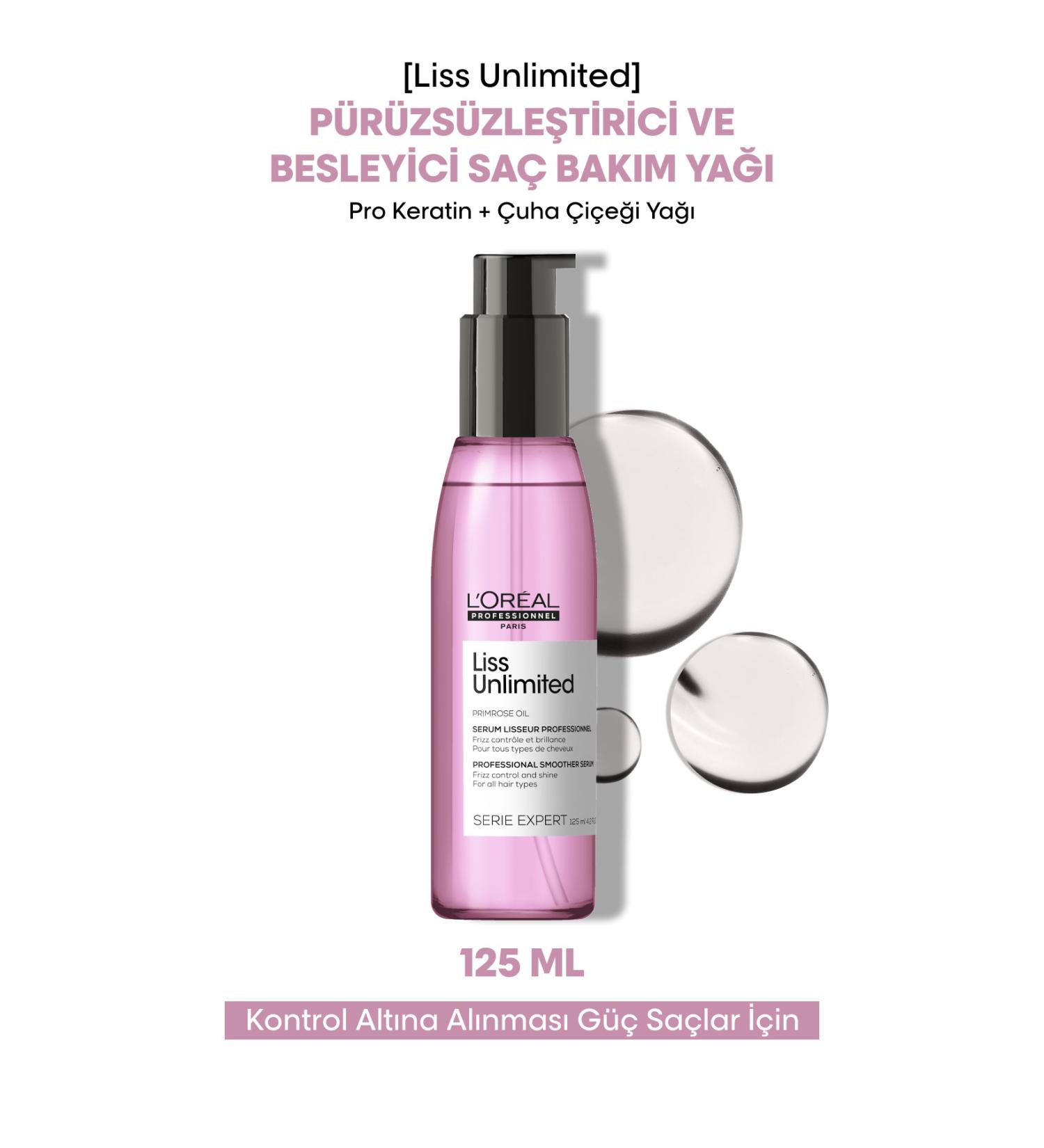 L'oreal Professionnel Serie Expert Liss Unlimited Anti-frizz and Intense Softening Oil - Buy Online on GoSupps.com