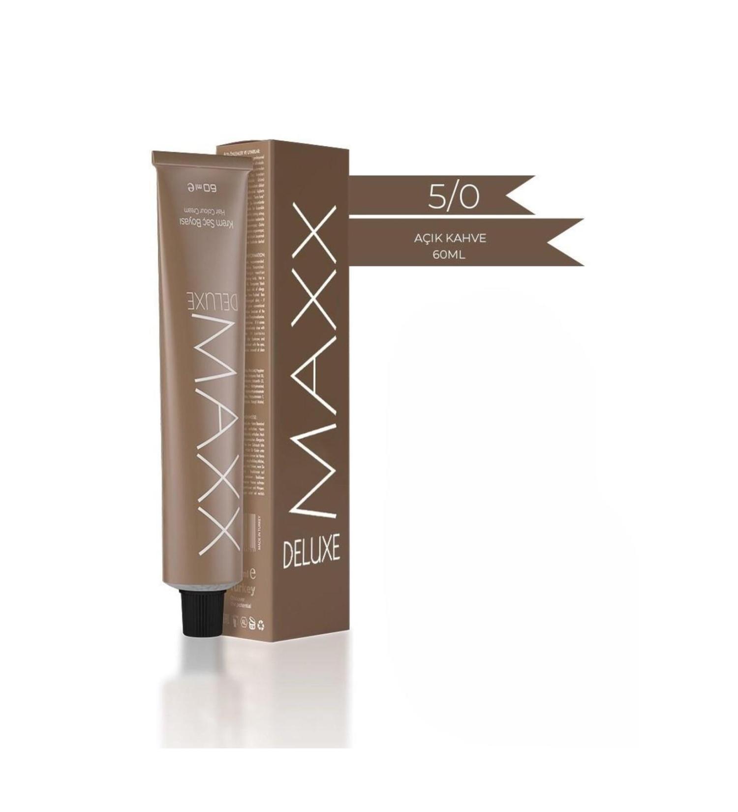 MAXX DELUXE Maxx Deluxe Hair Dye 60Ml 5-0
